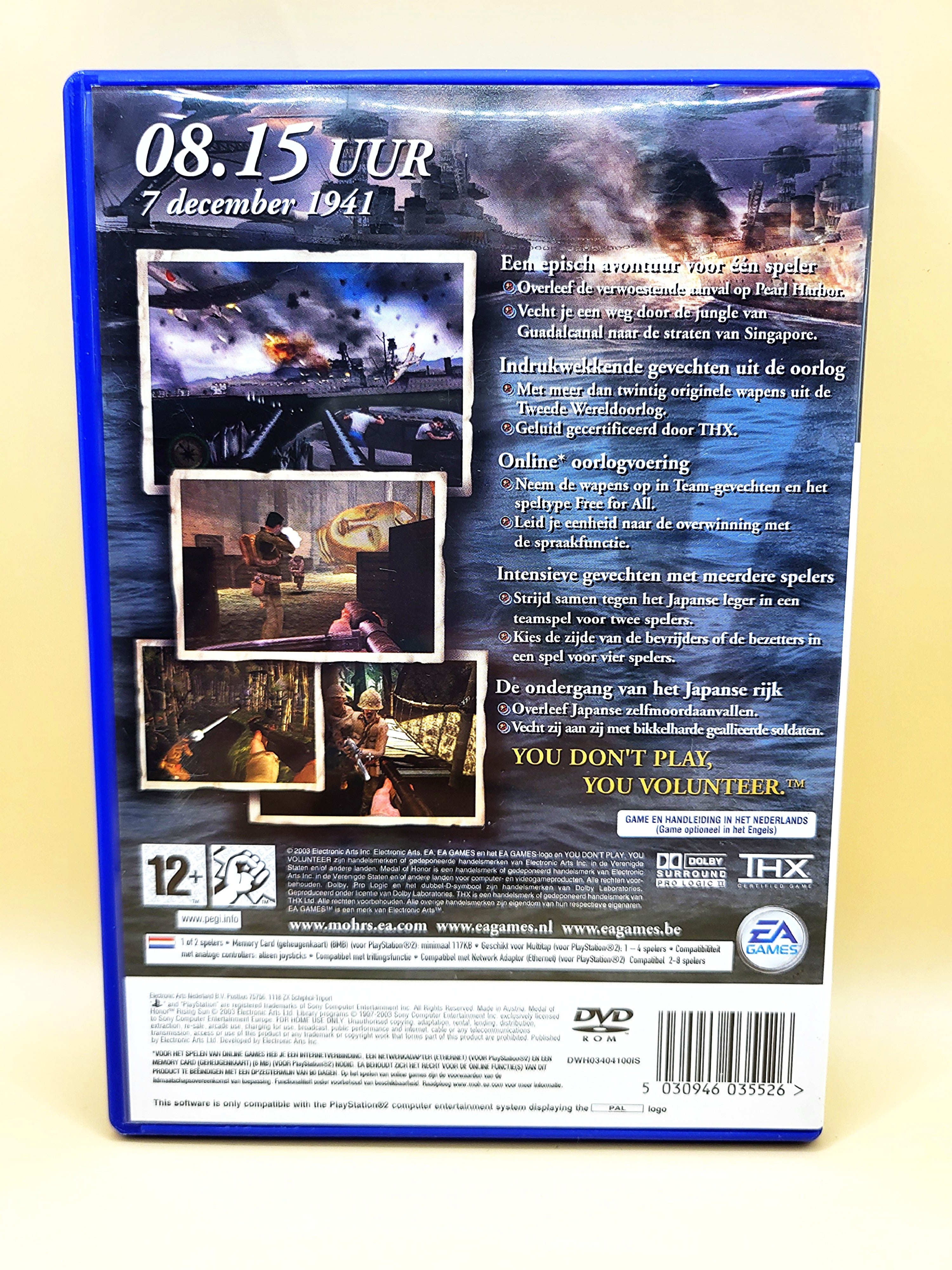 Medal Of Honor: Rising Sun - PlayStation 2 - PS2