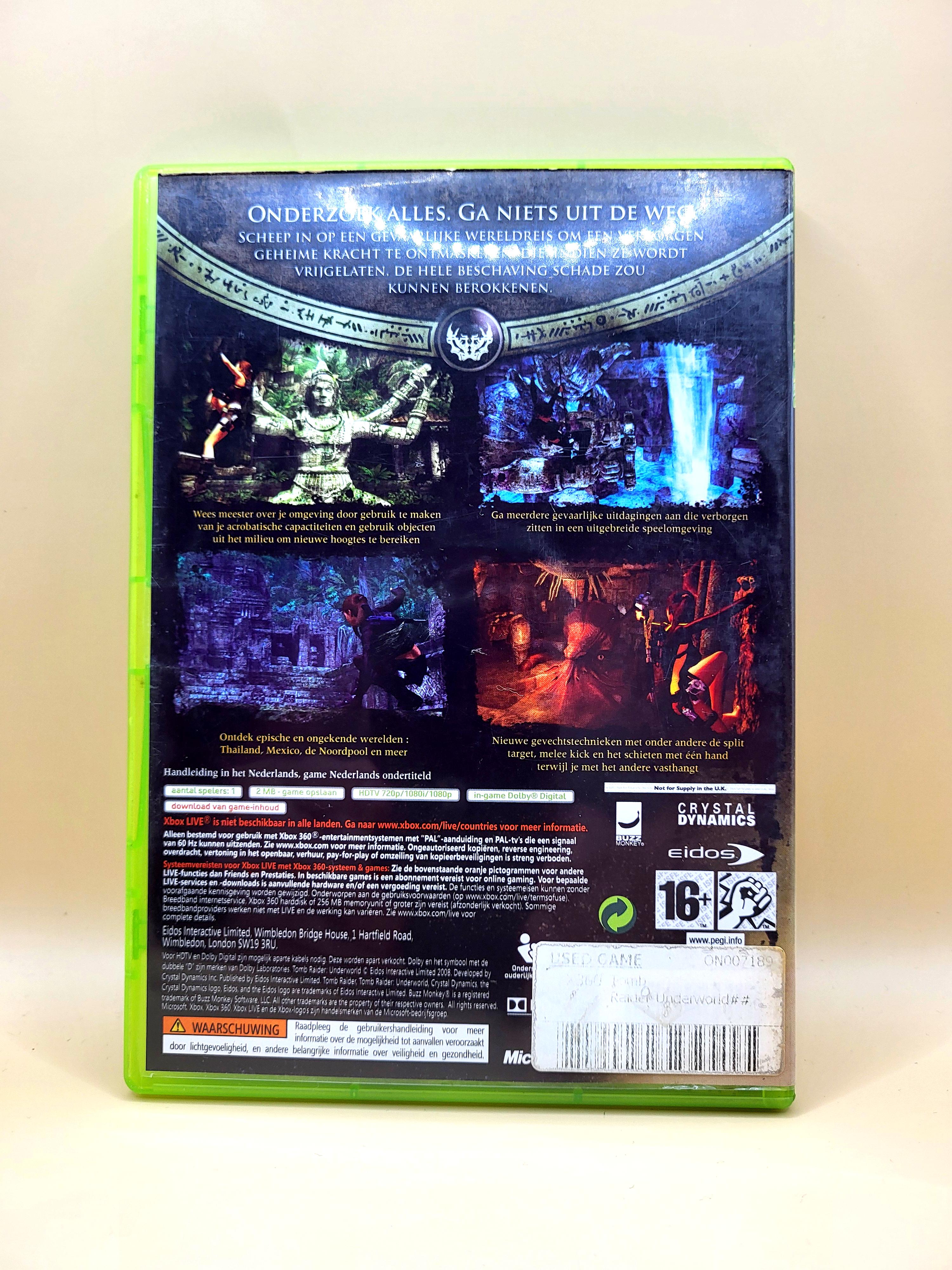 Tomb Raider: Underworld - Xbox 360