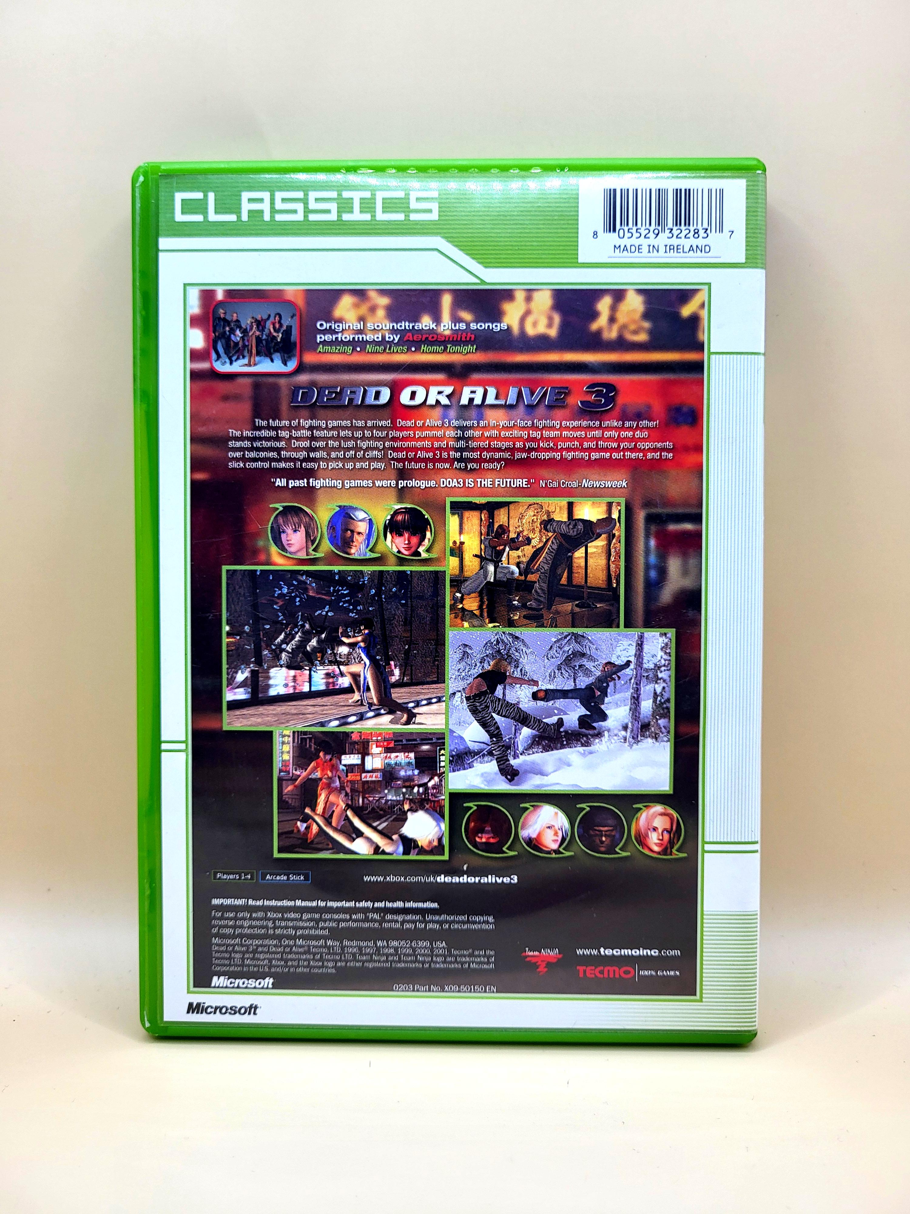 Dead Or Alive 3 (Classics) - Xbox Original