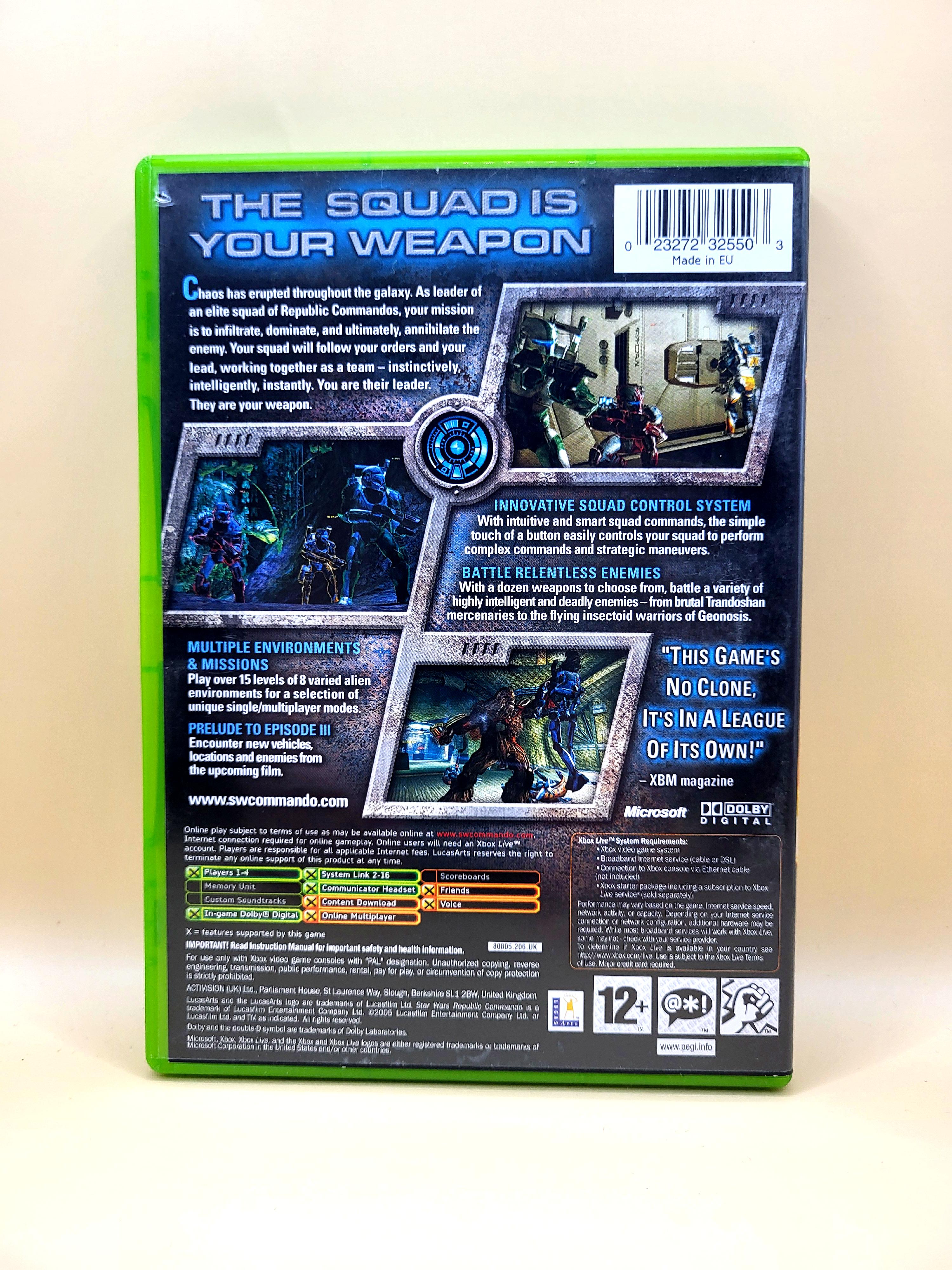 Star Wars Republic Commando - Xbox Original