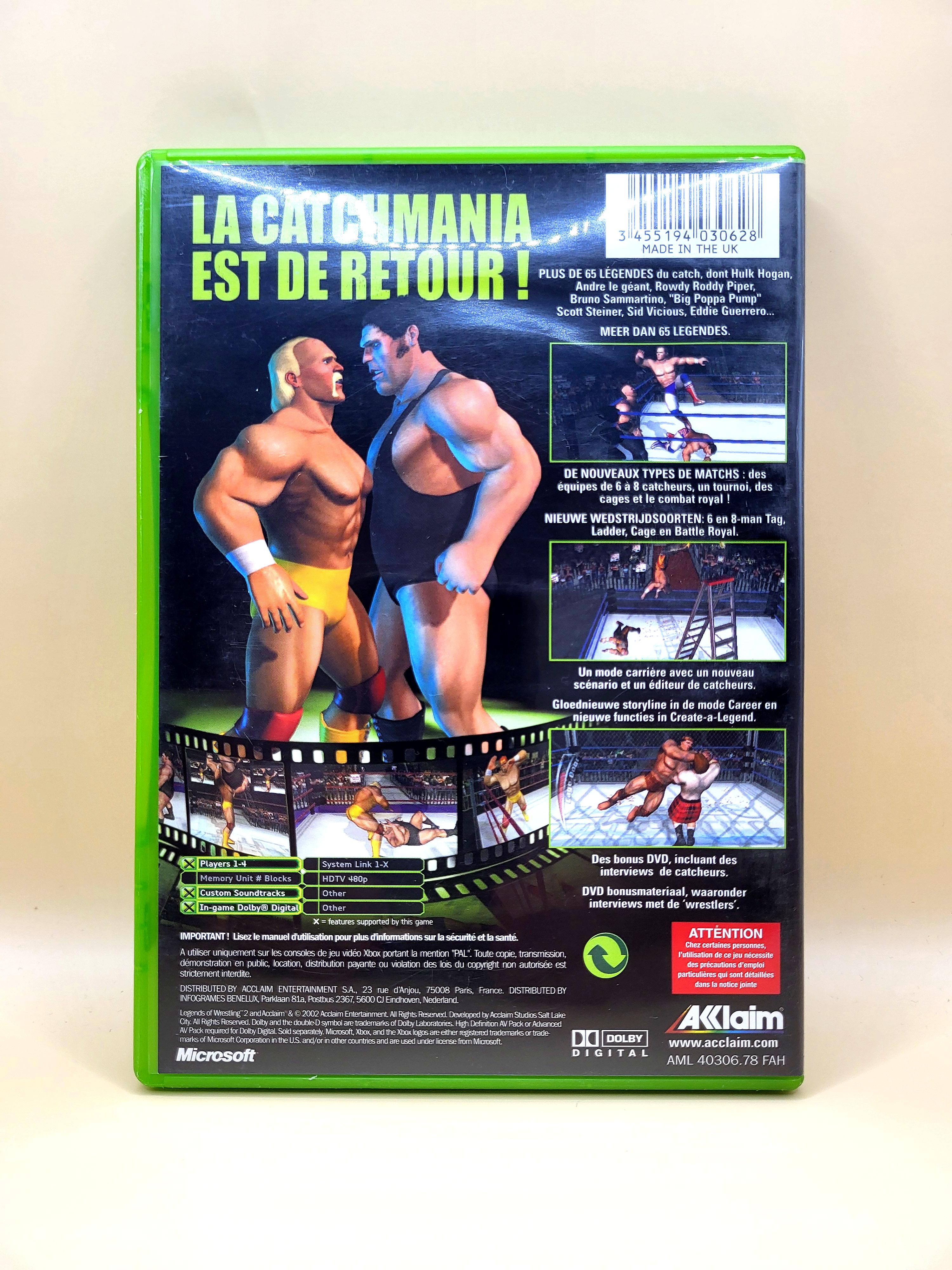 Legends Of Wrestling II 2 - Xbox Original