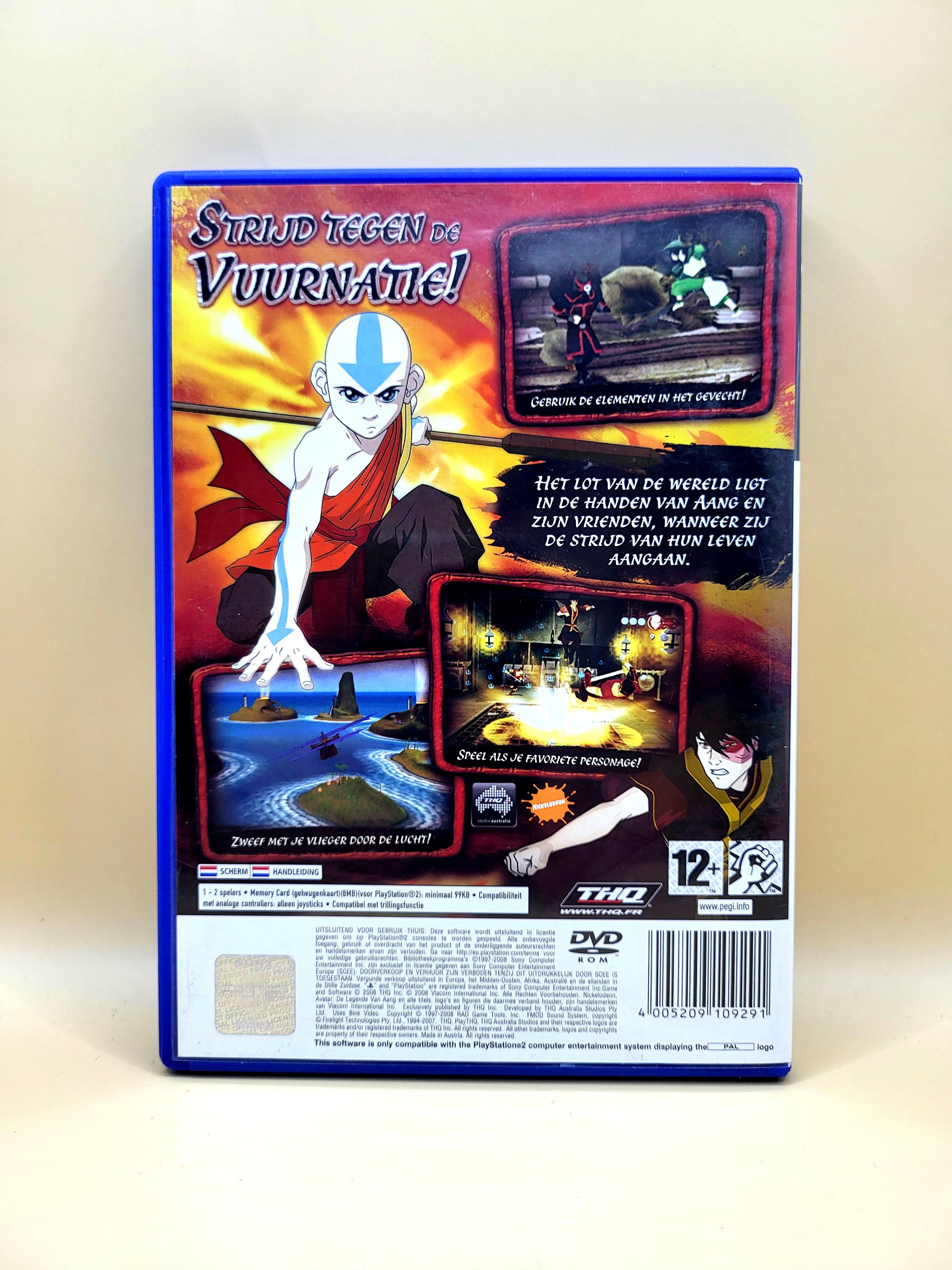 Avatar de Legende van Aang: De Vuurmeester - PlayStation 2 - PS2