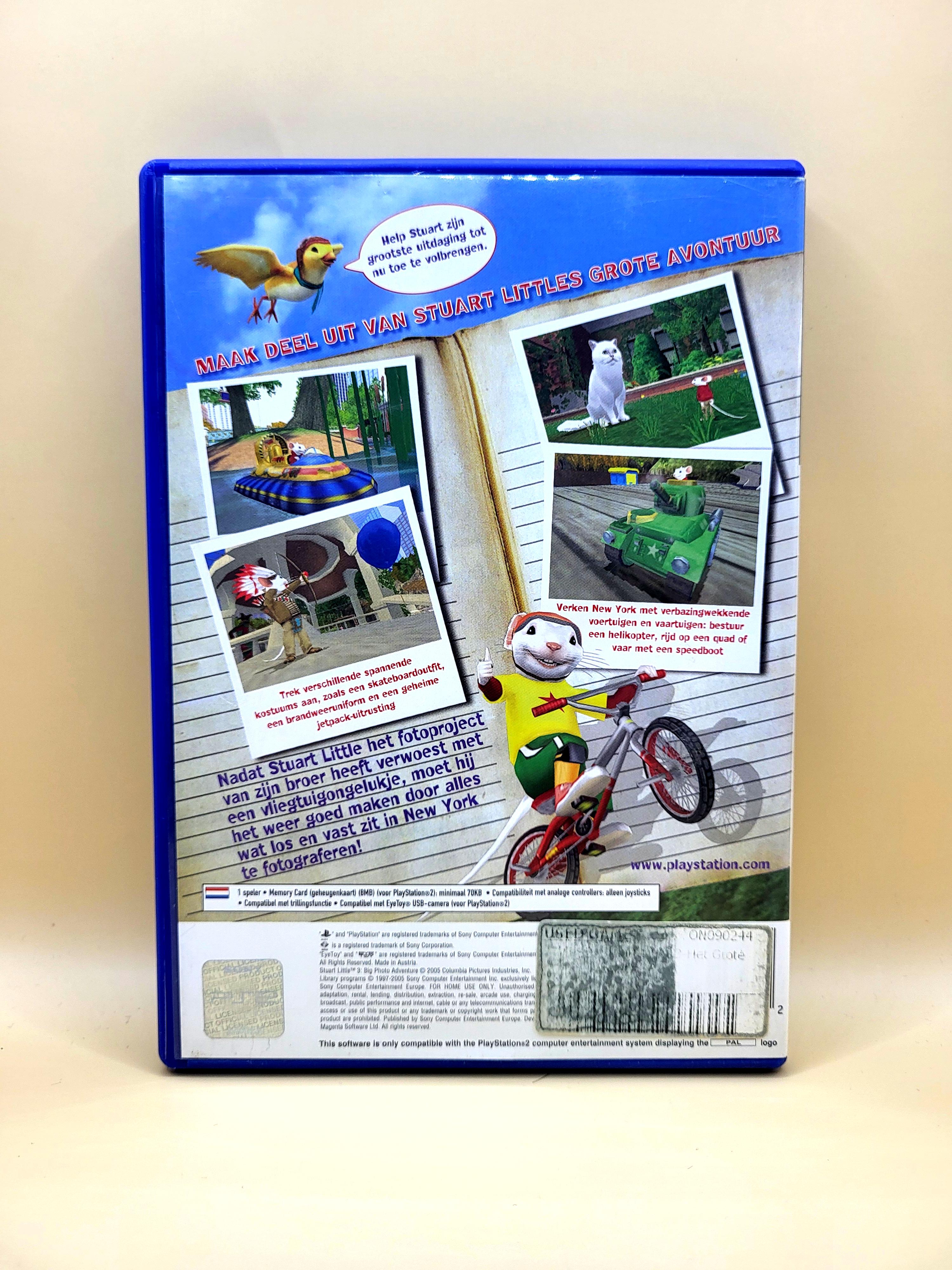 Stuart Little 3: Big Photo Adventure - PlayStation 2 - PS2