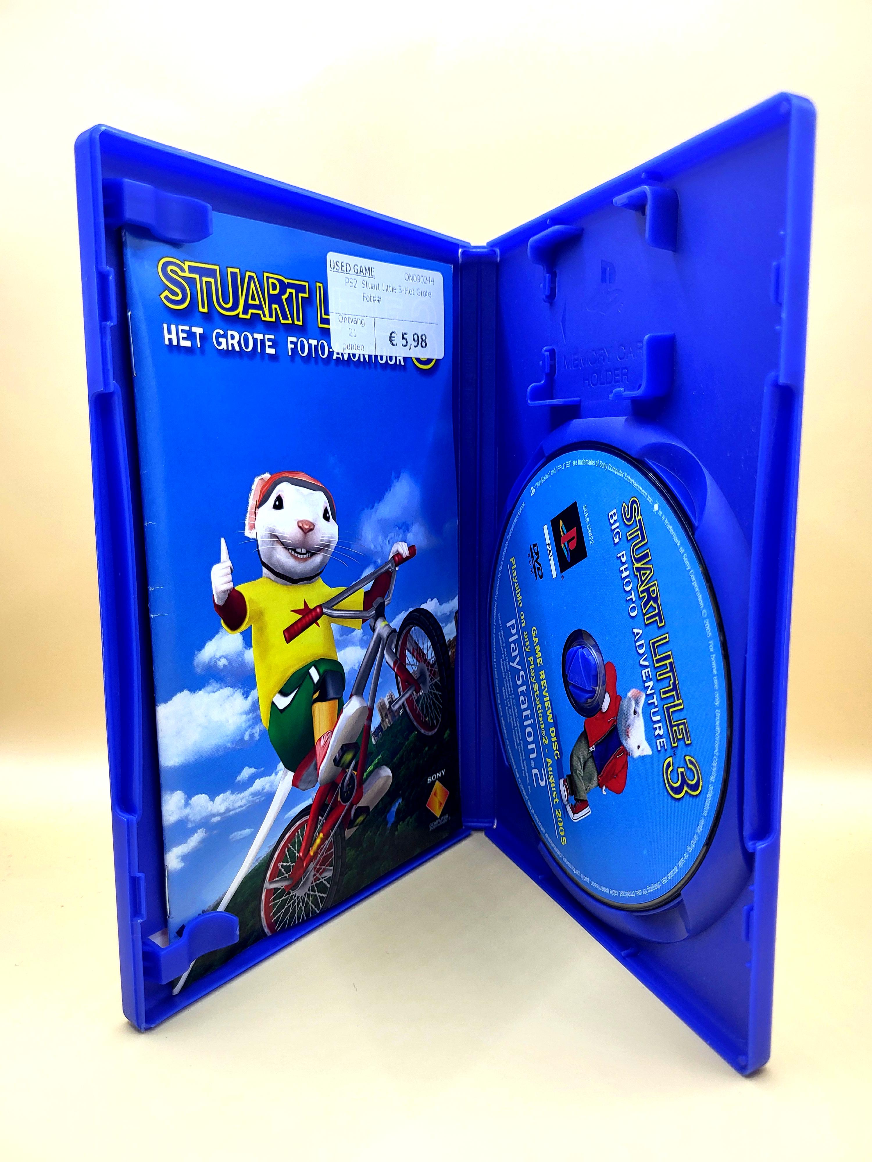 Stuart Little 3: Big Photo Adventure - PlayStation 2 - PS2