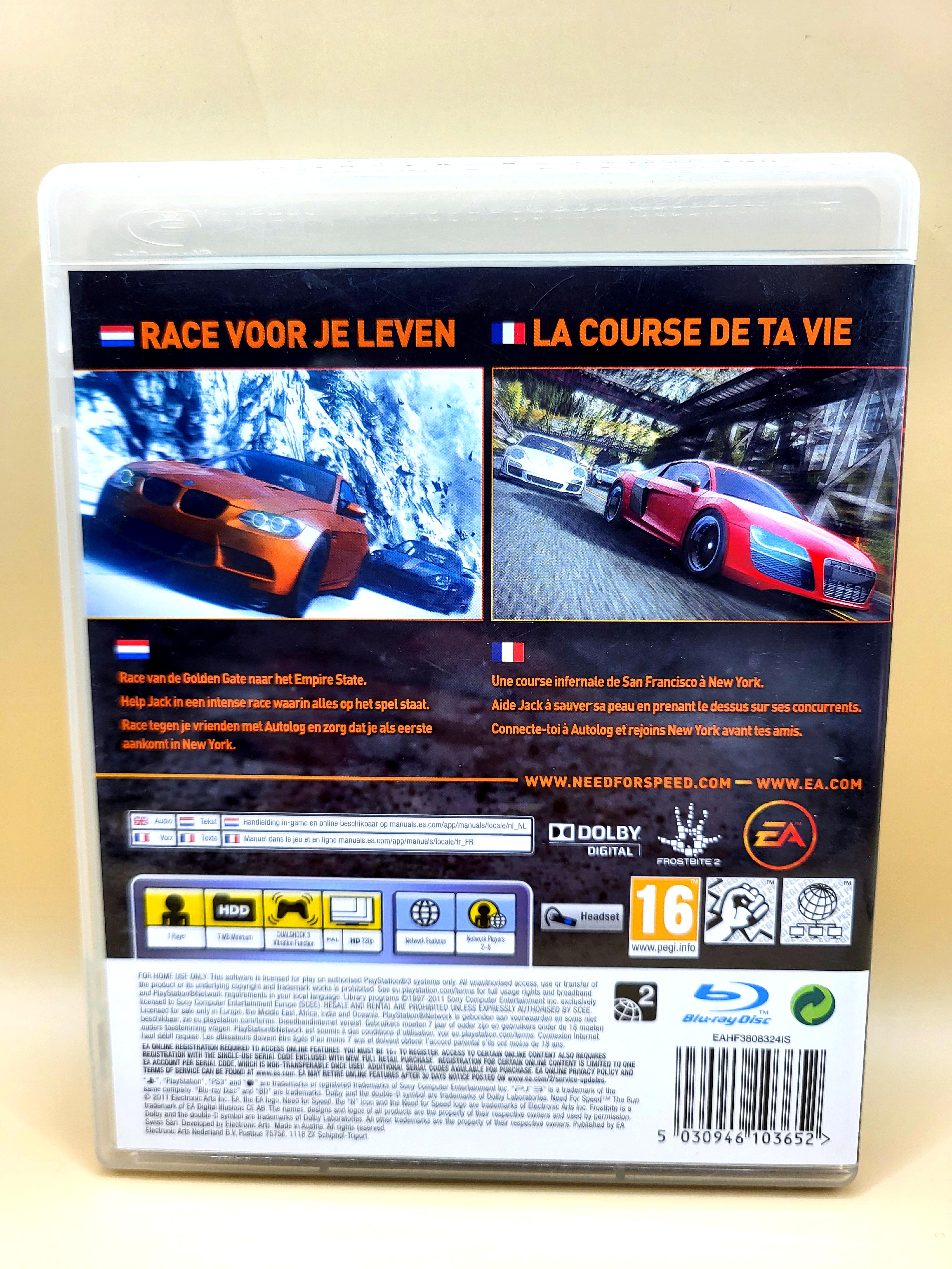 Need For Speed The Run - PlayStation 3 - PS3