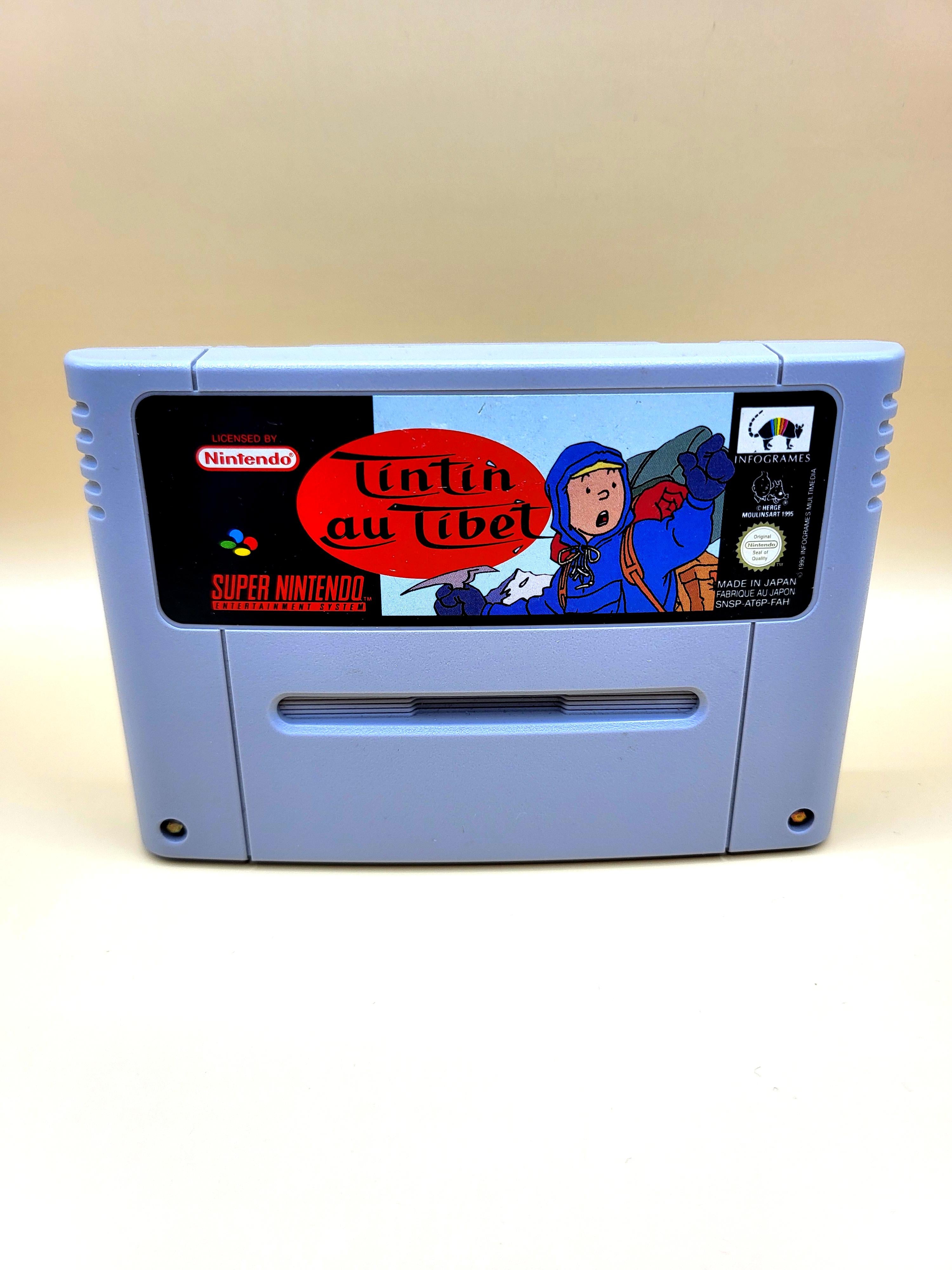 TinTin au Tibet (Kuifje in Tibet) - Super Nintendo SNES