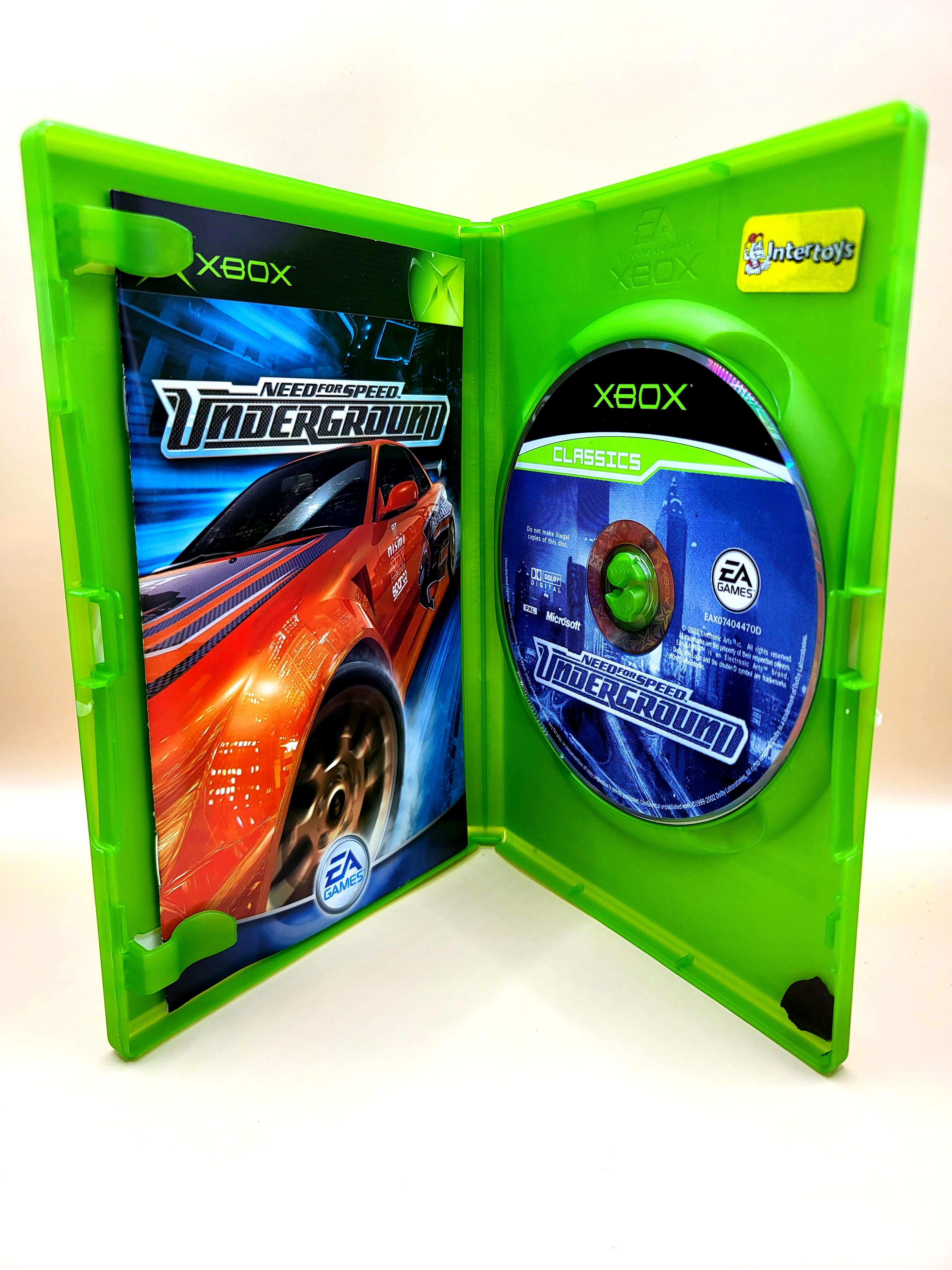 Need for Speed Underground (Classics) - Xbox Original