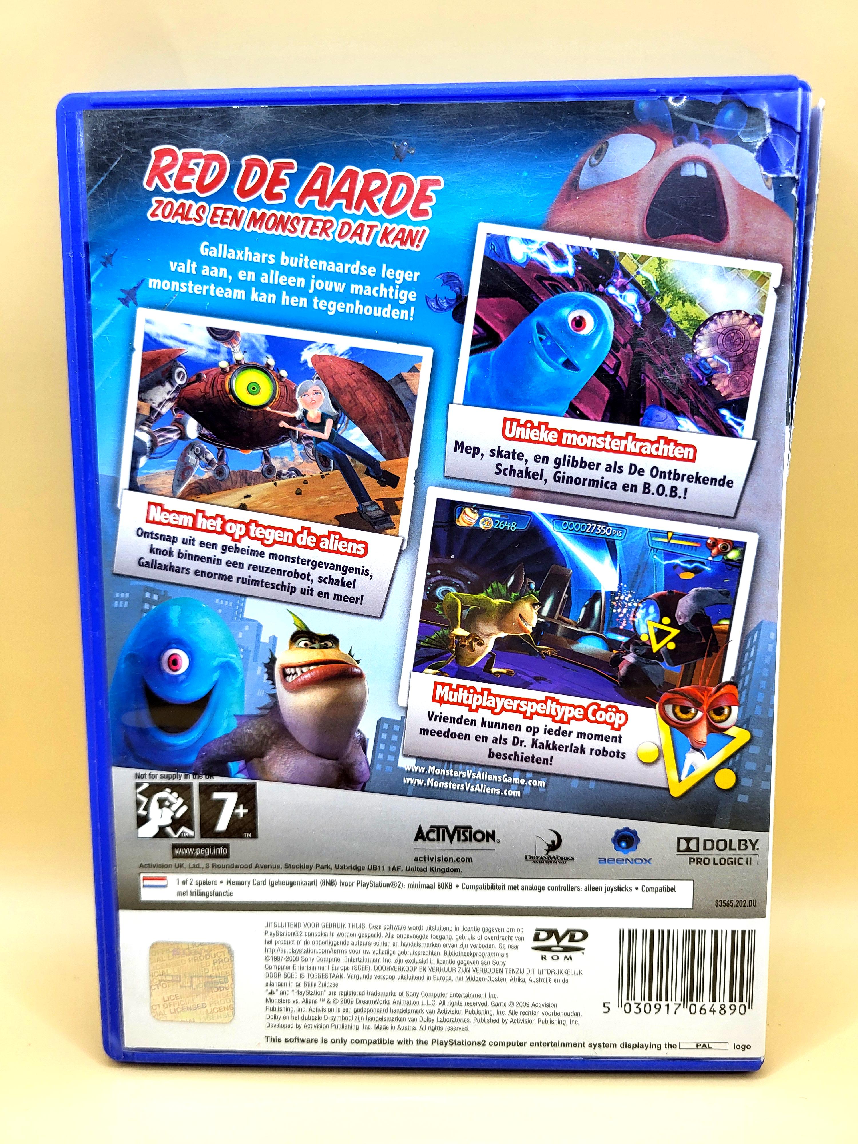 Monsters vs. Aliens - PlayStation 2 - PS2