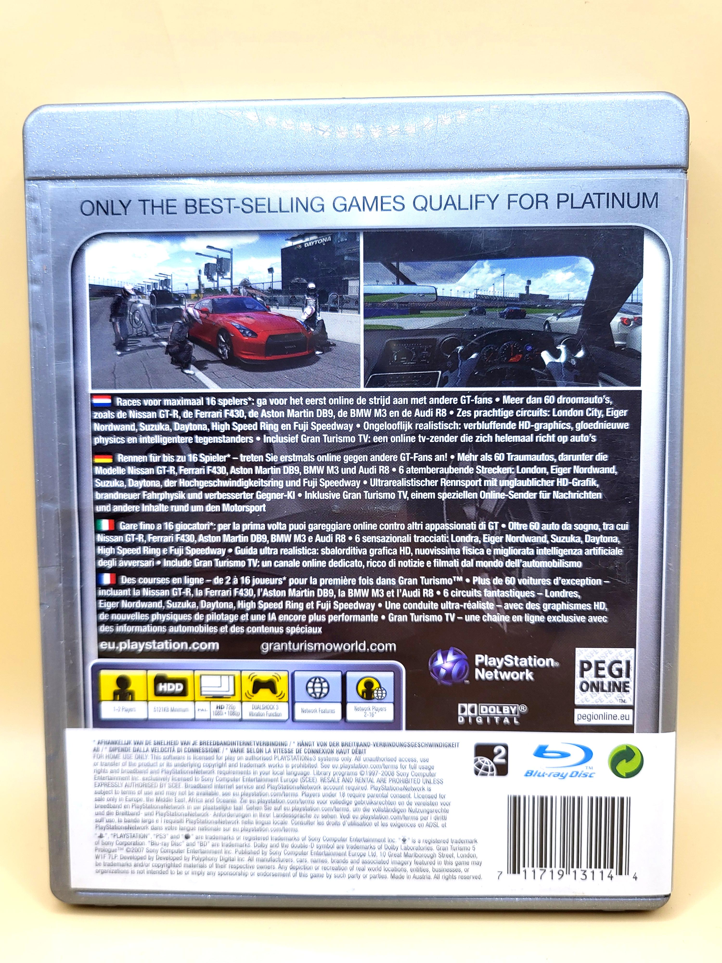 Gran Turismo 5 Prologue (Platinum) - PlayStation 3 - PS3