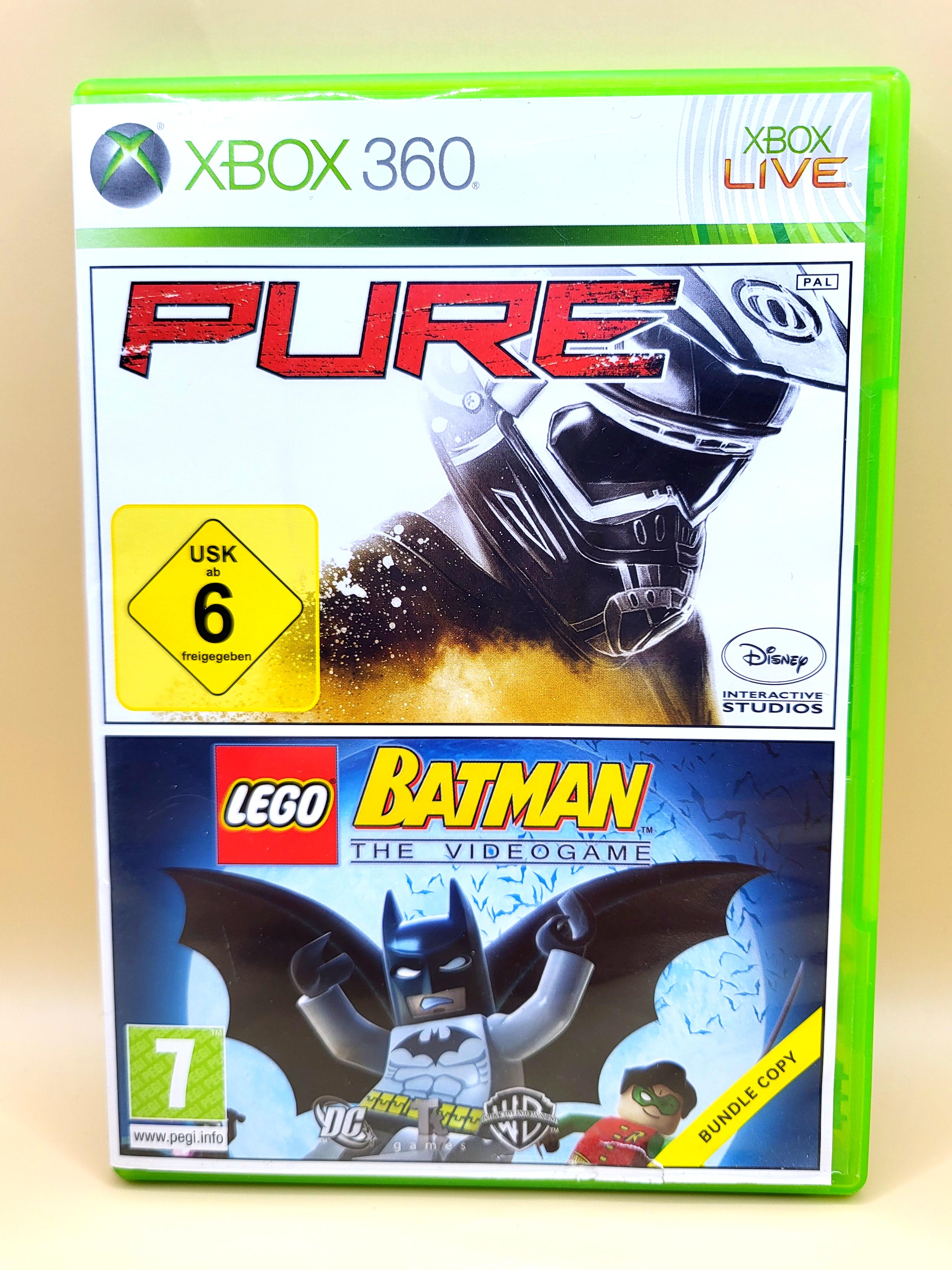 Pure + Lego Batman The Video Game - Xbox 360