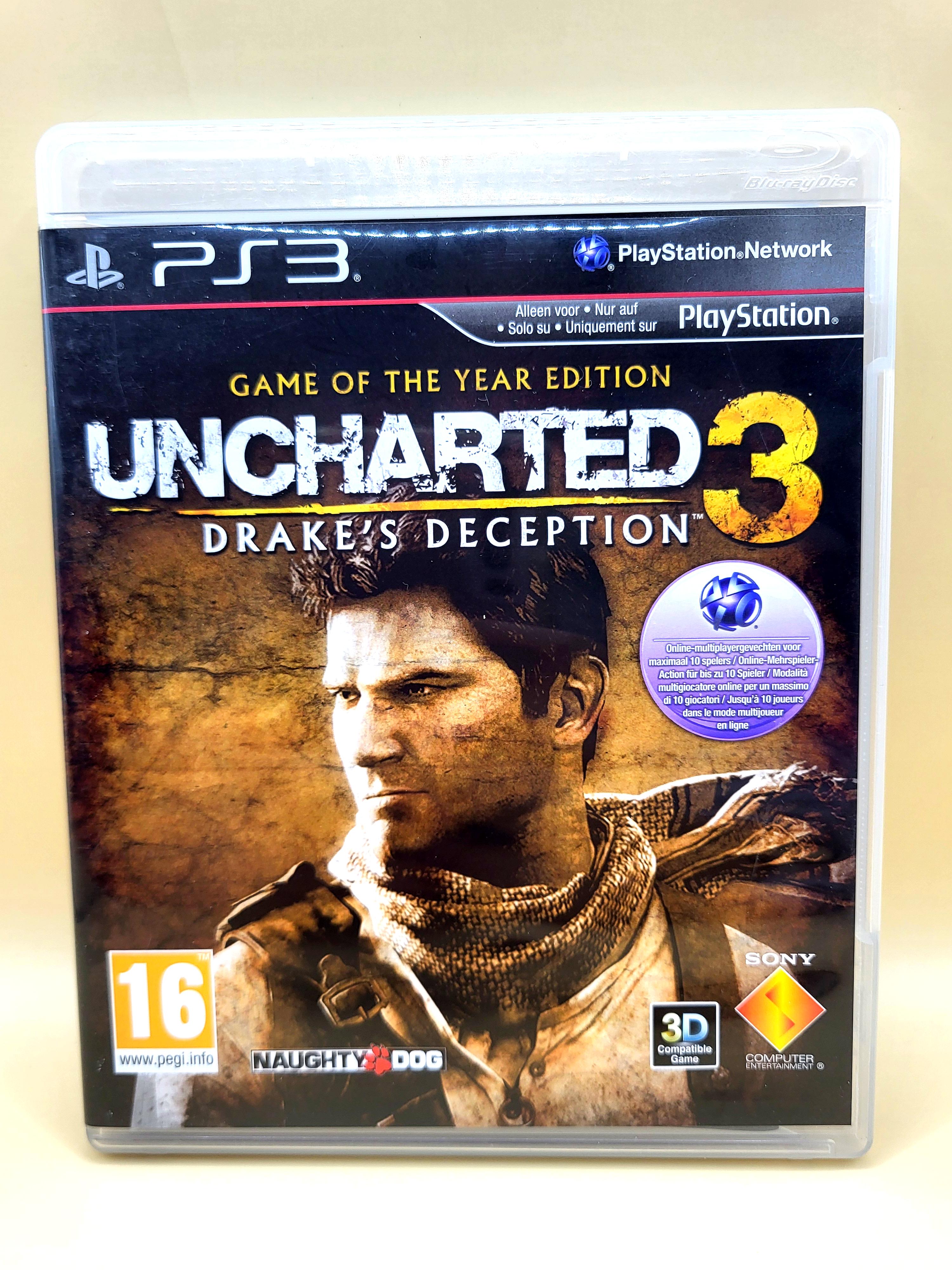 Uncharted 3: Drakes Deception Game of the Year Edition - PlayStation 3 - PS3