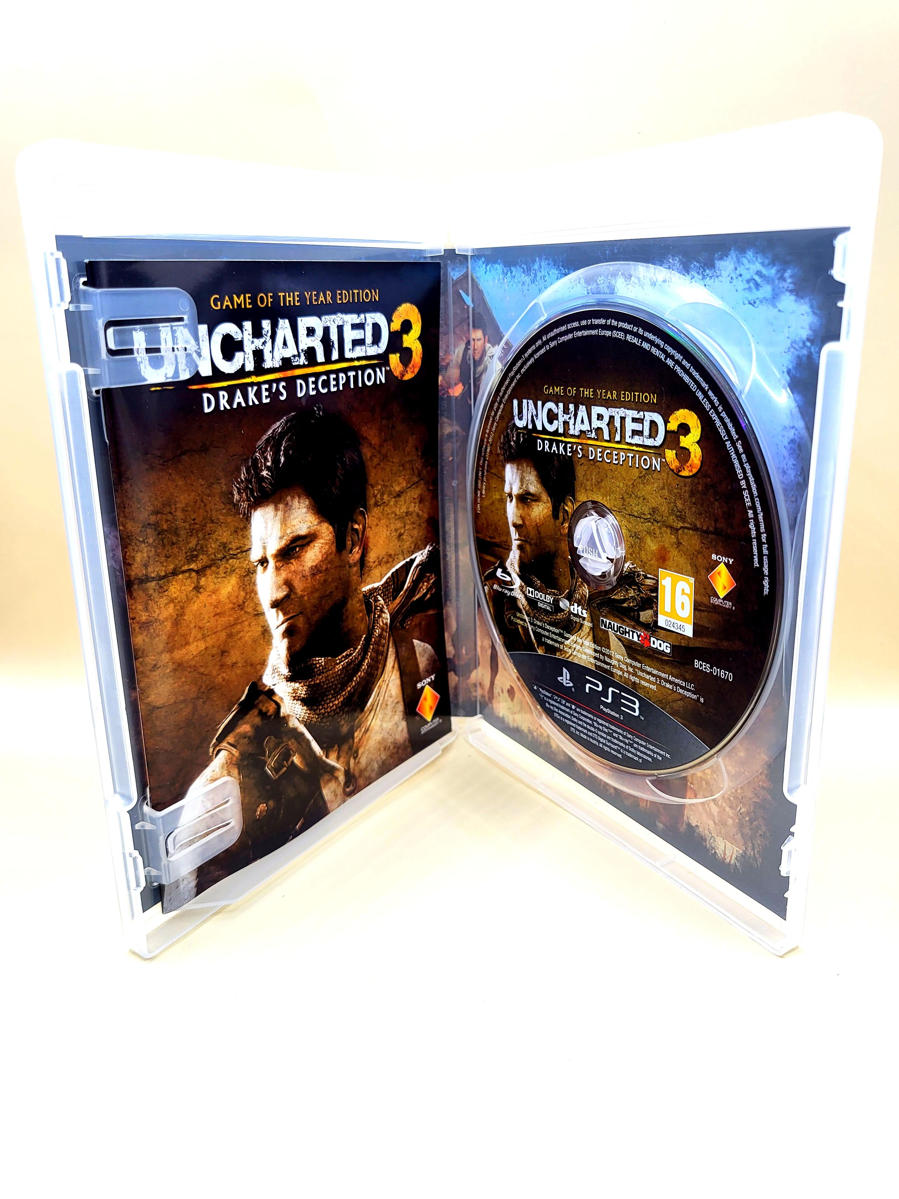 Uncharted 3: Drakes Deception Game of the Year Edition - PlayStation 3 - PS3