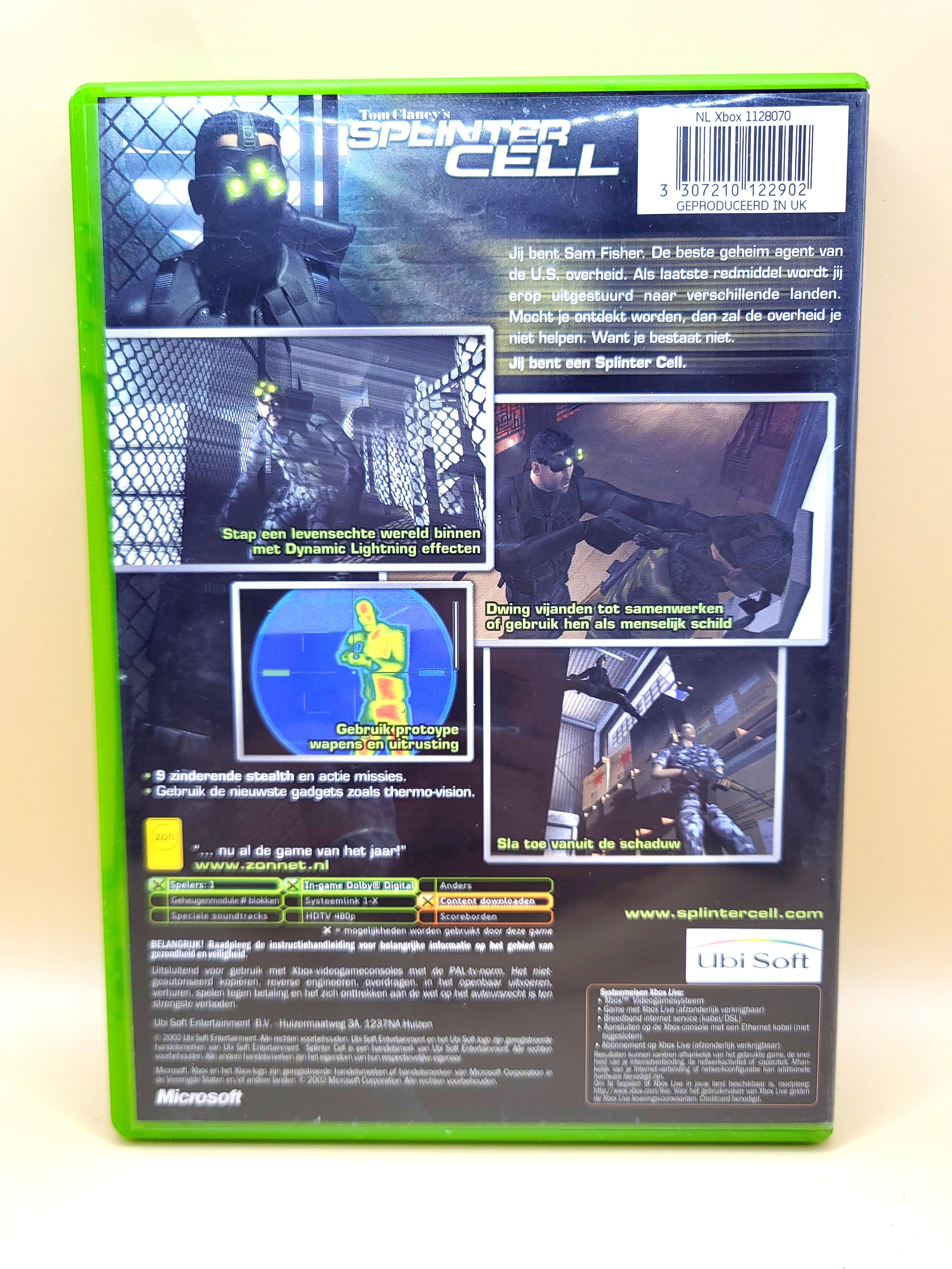 Tom Clancy's: Splinter Cell - Xbox Original