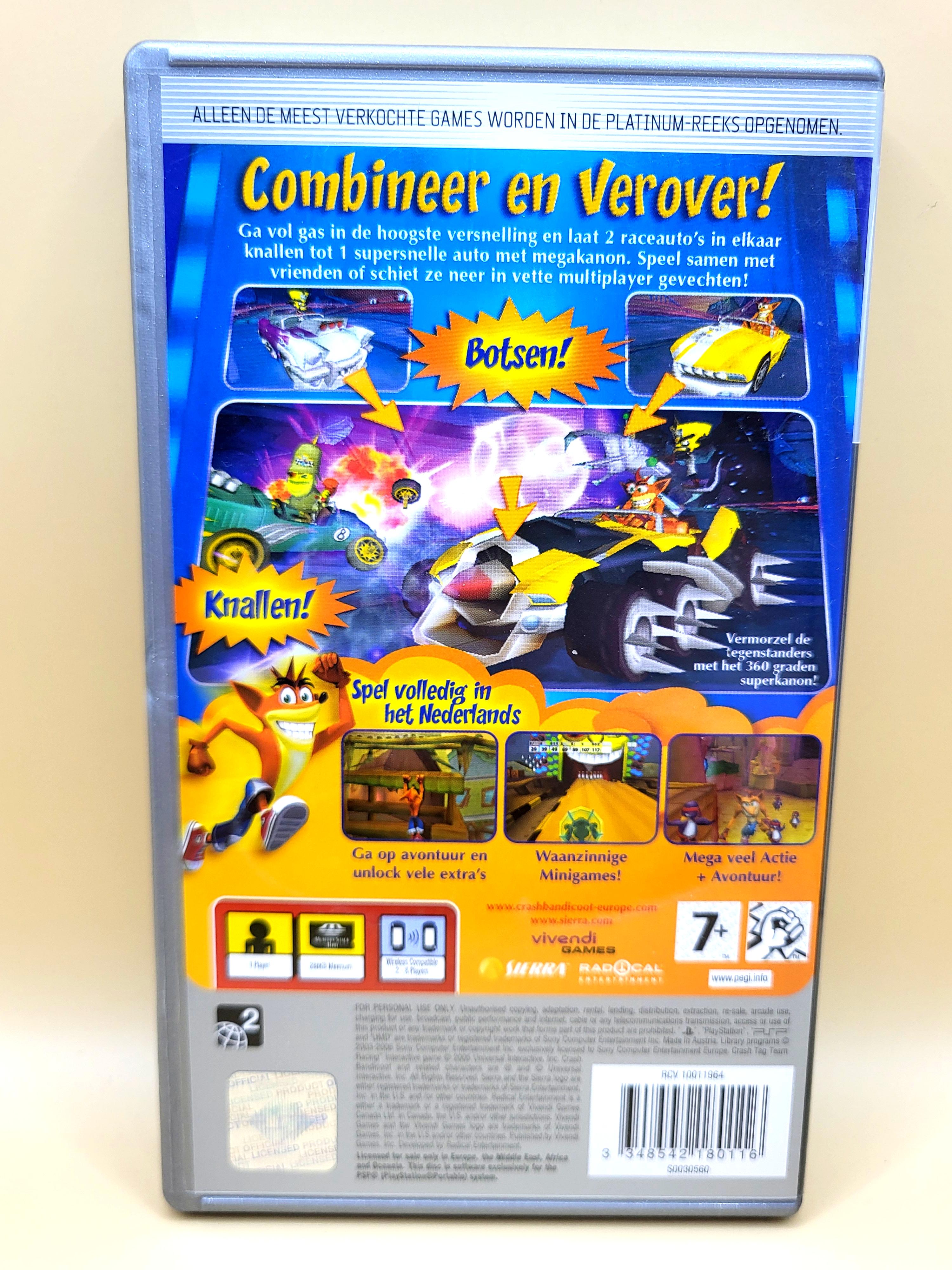 Crash: Tag Team Racing (Platinum) - PlayStation Portable - PSP