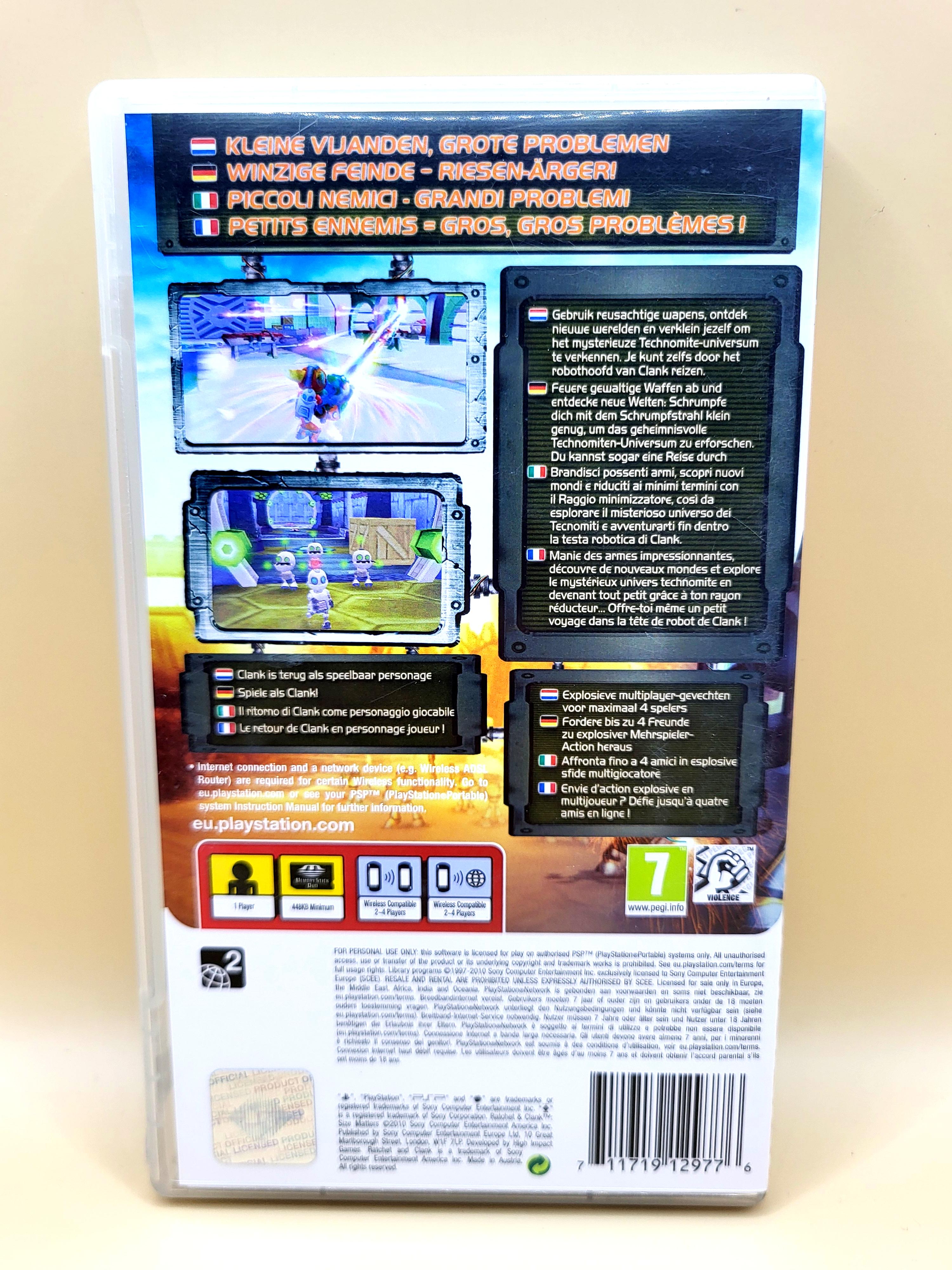 Ratchet & Clank: Size Matters (Essentials) - PlayStation Portable - PSP