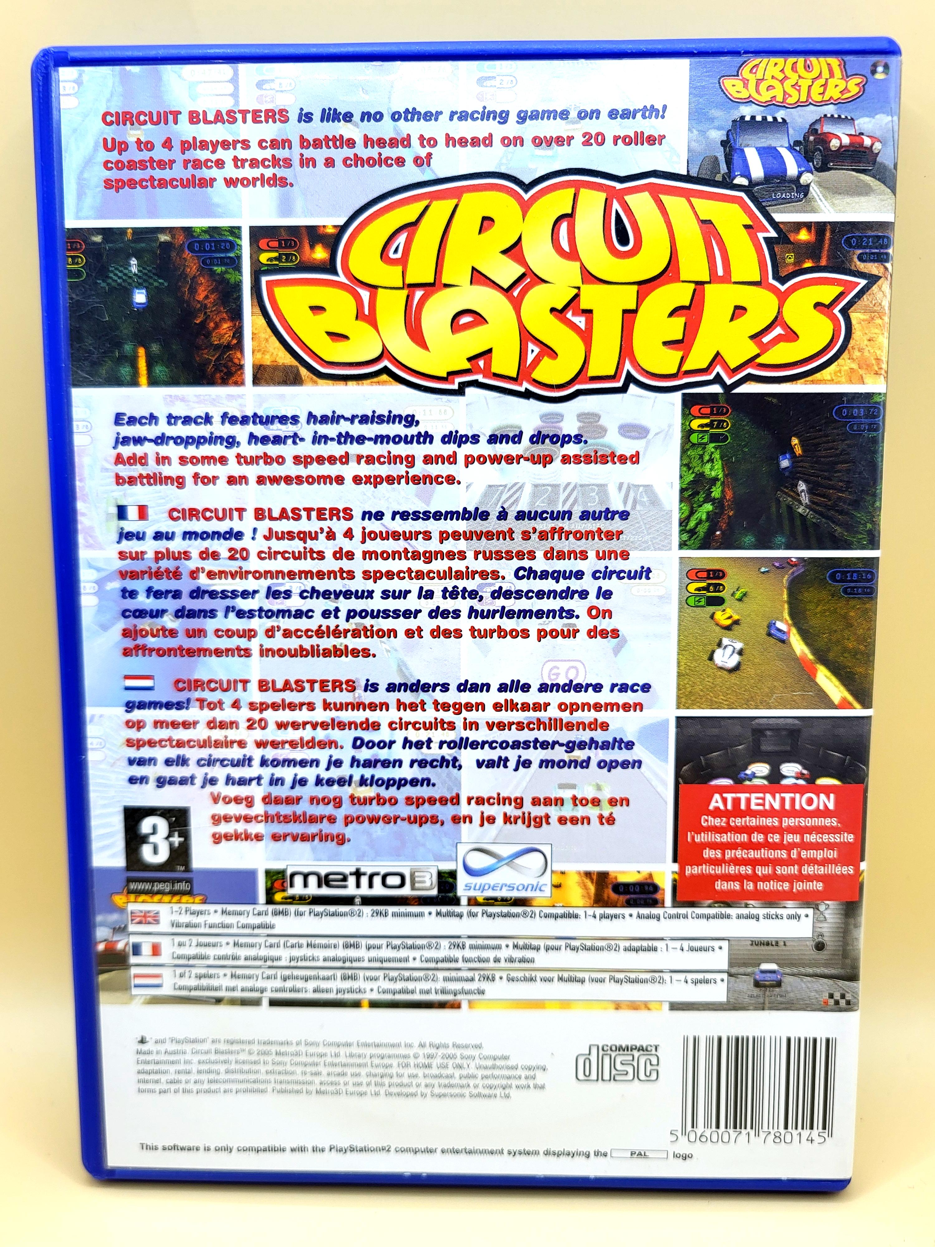 Circuit Blasters - PlayStation 2 - PS2