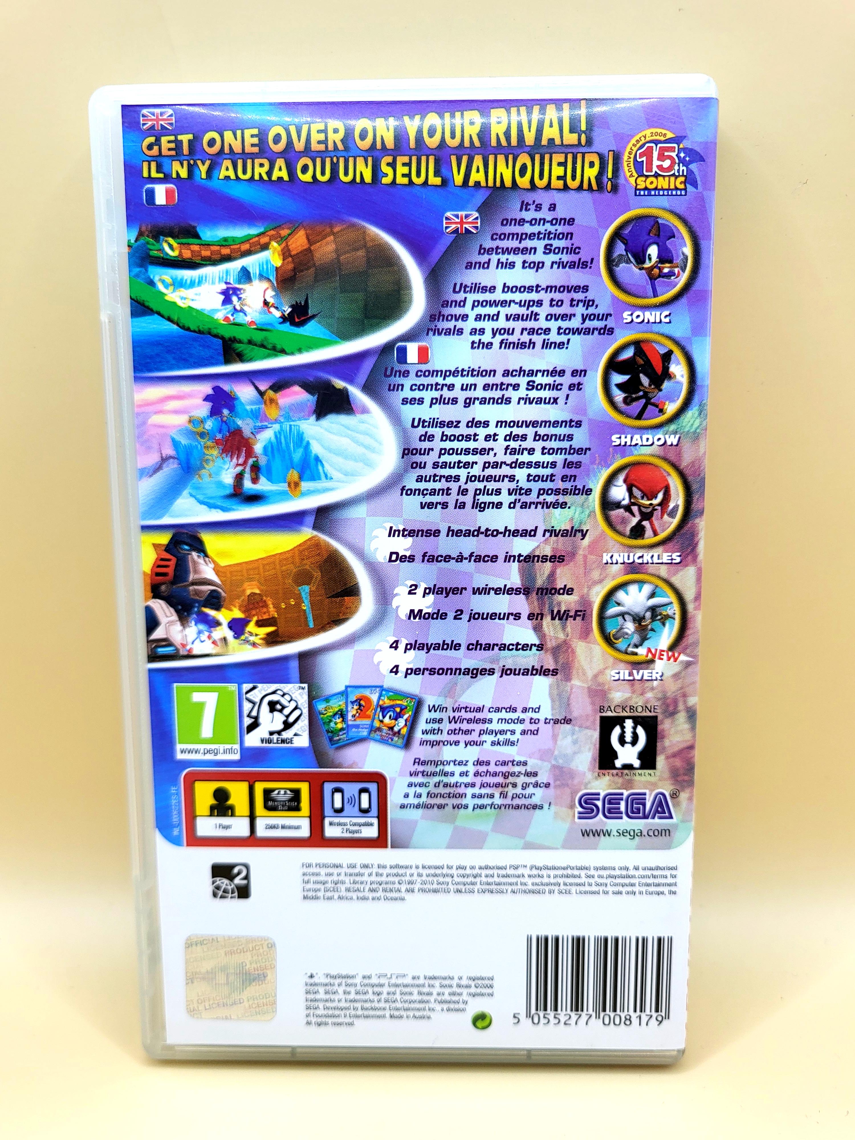 Sonic Rivals (Essentials) - PlayStation Portable - PSP