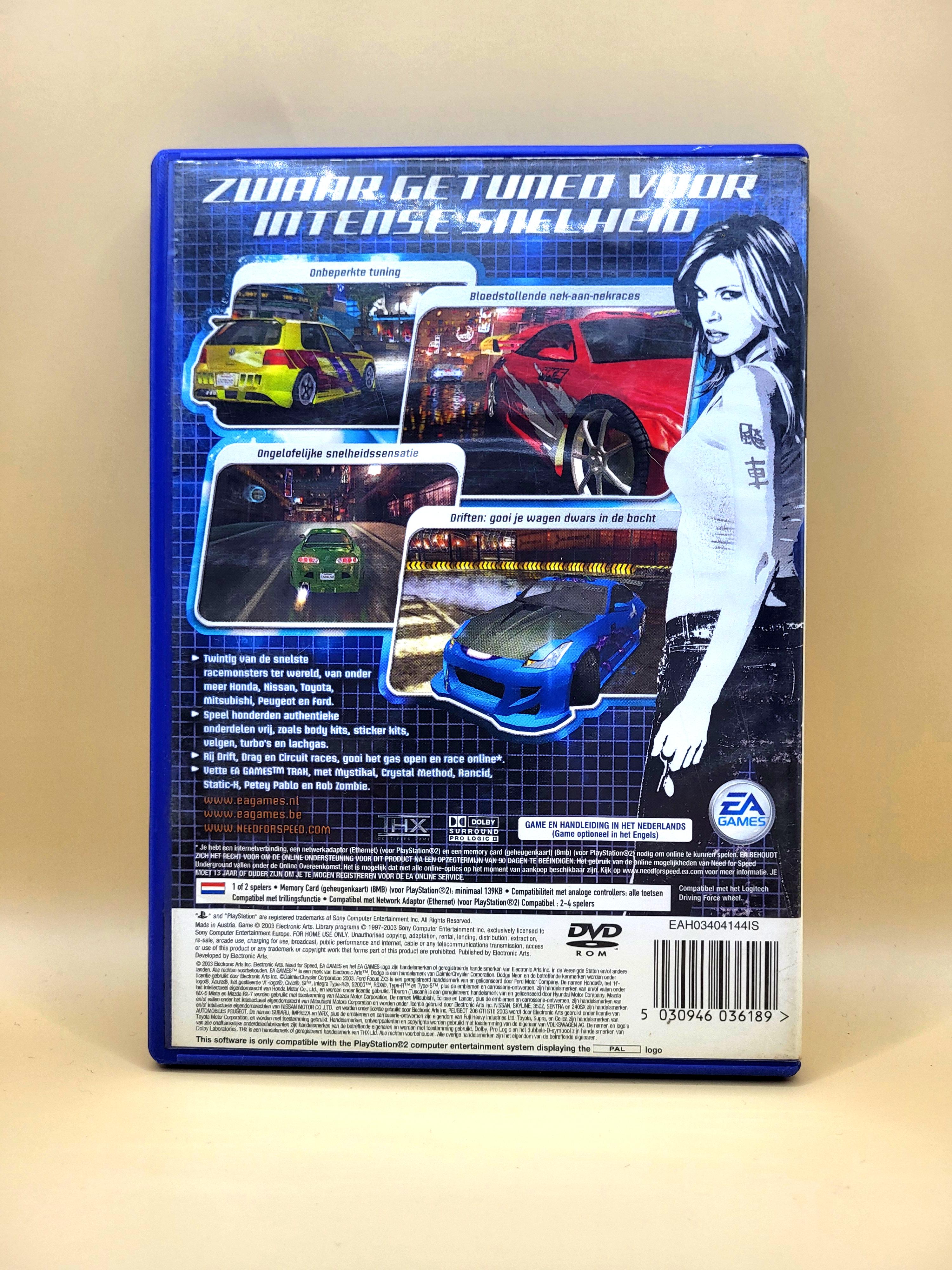 Need for Speed Underground - PlayStation 2 - PS2