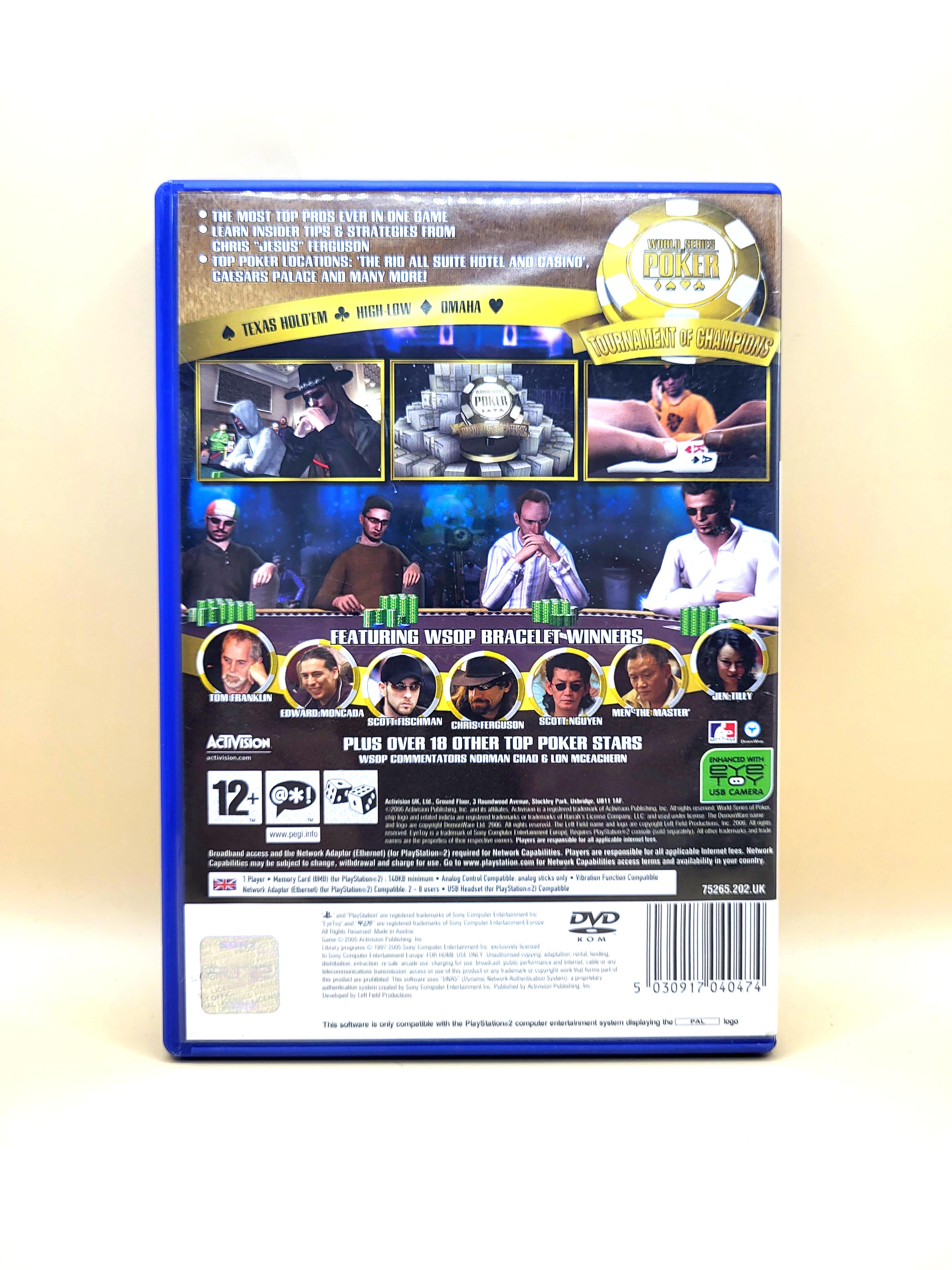 World Series of Poker - PlayStation 2 - PS2