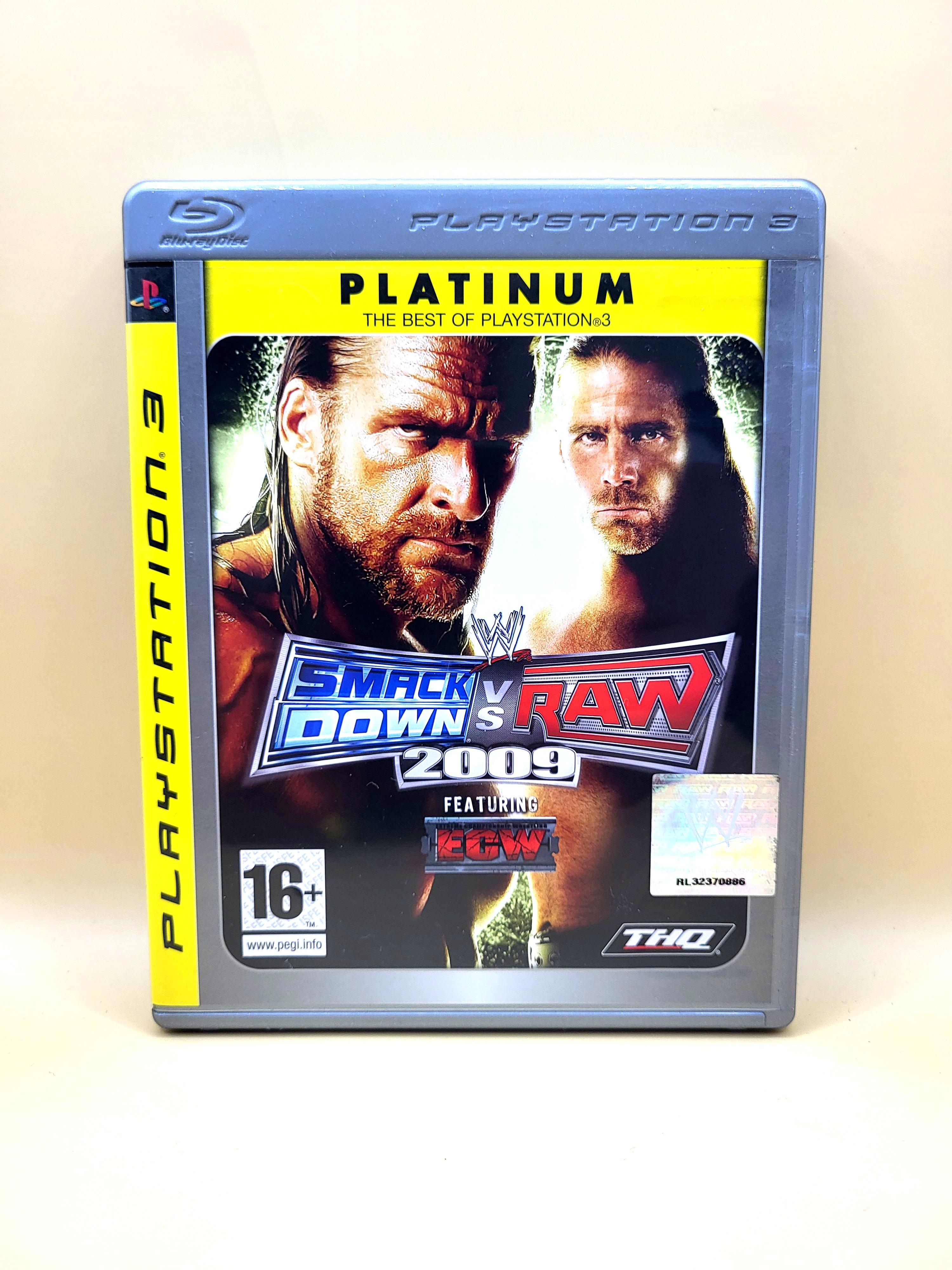 Smackdown VS Raw 2009 (Platinum) - PlayStation 3 - PS3