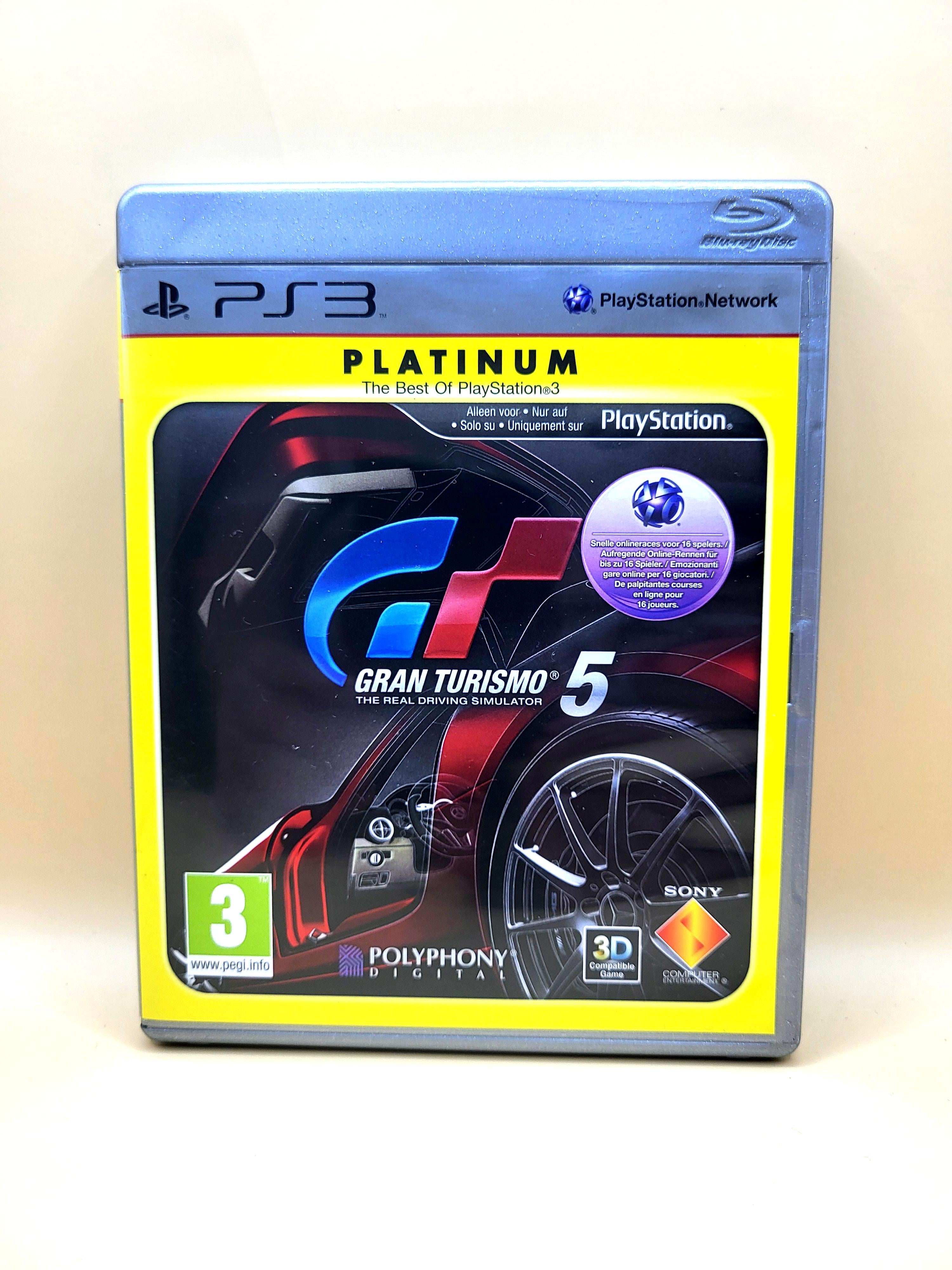 Gran Turismo 5 (Platinum) - PlayStation 3 - PS3