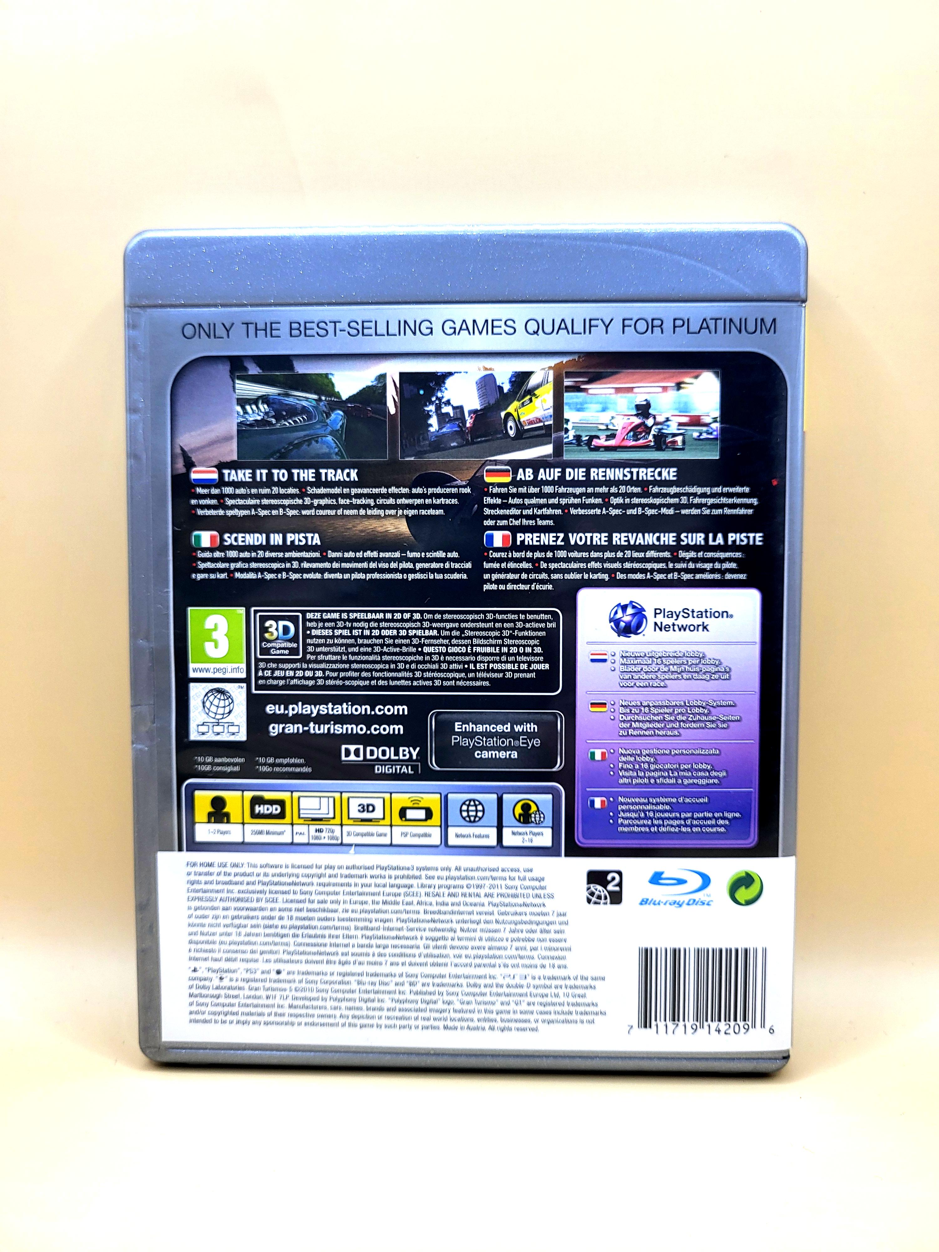 Gran Turismo 5 (Platinum) - PlayStation 3 - PS3