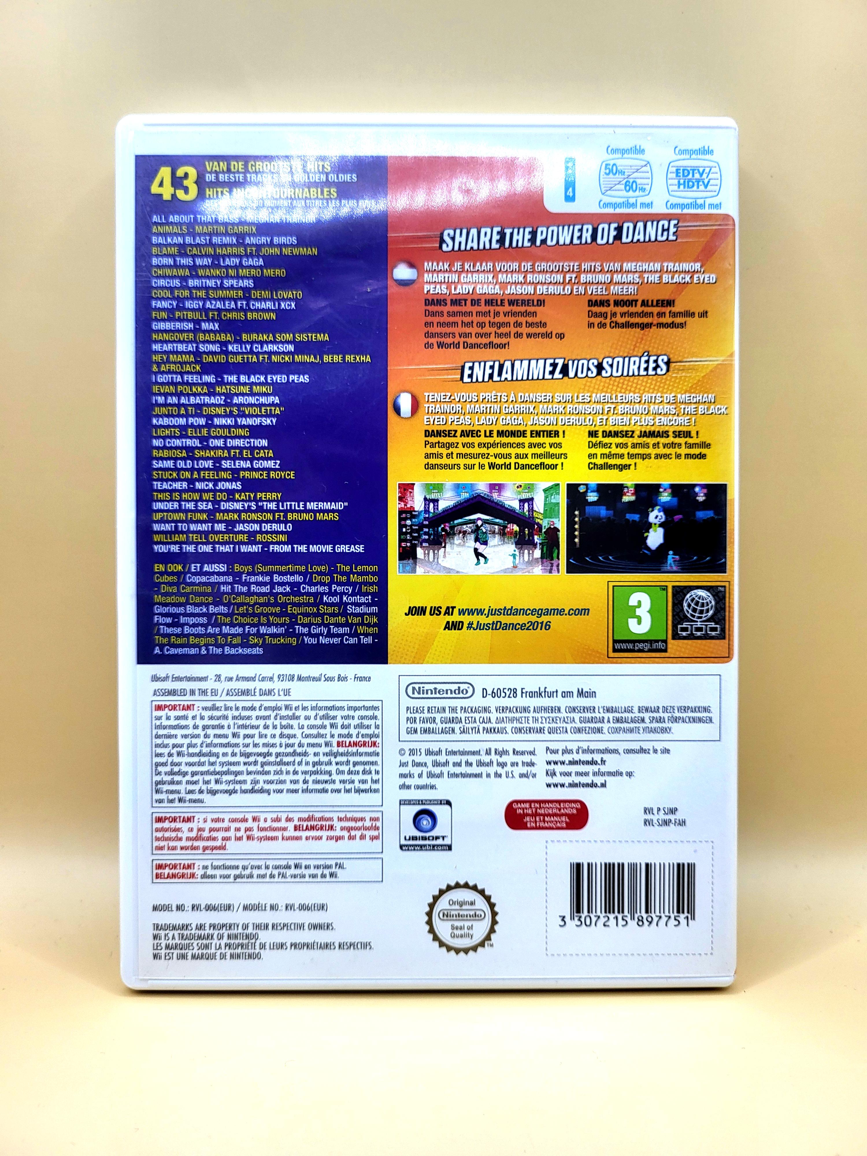 Just Dance 2016 - Nintendo Wii