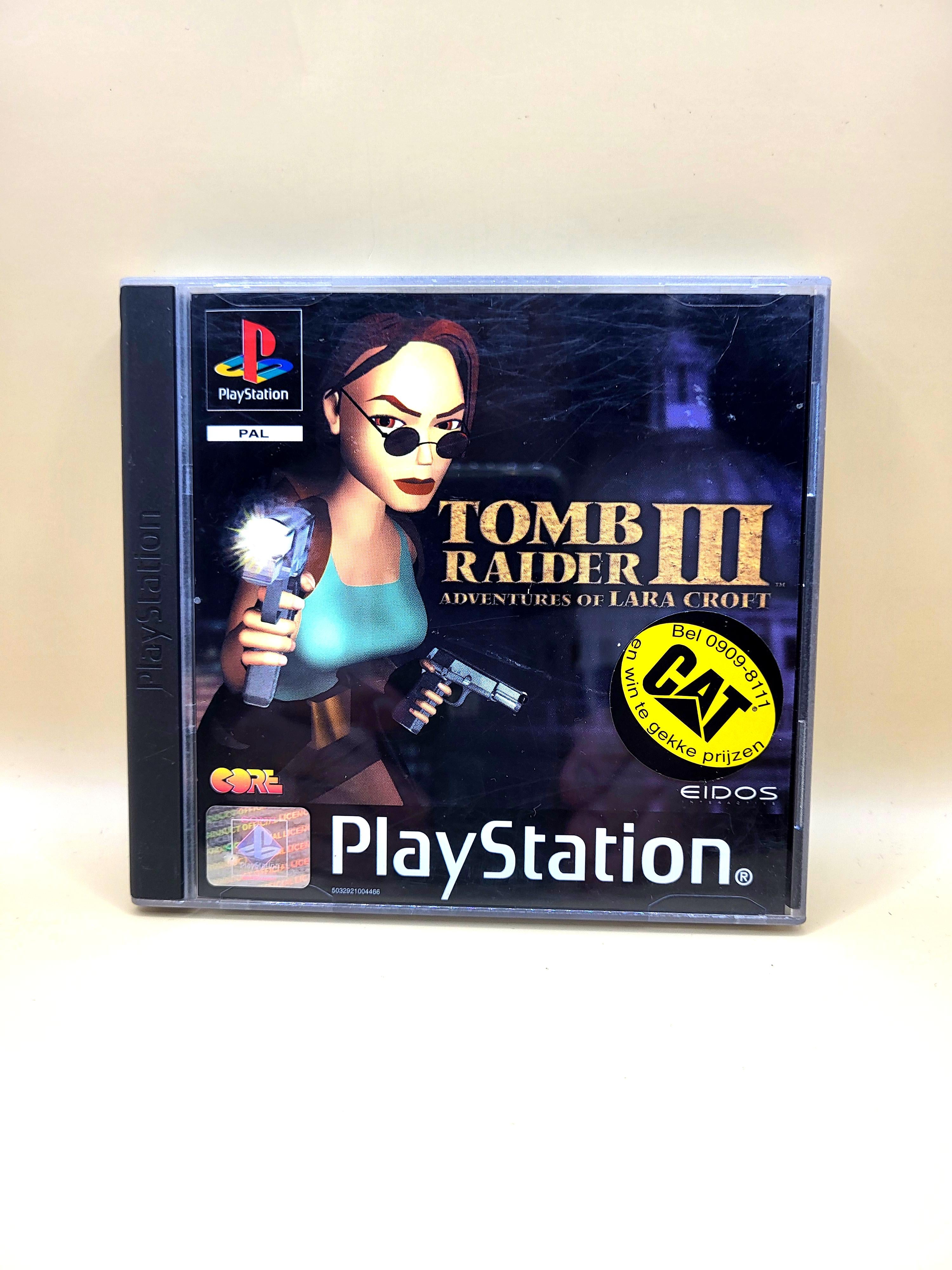 Tomb Raider III 3 (Geen Boekje) - PlayStation 1 - PS1