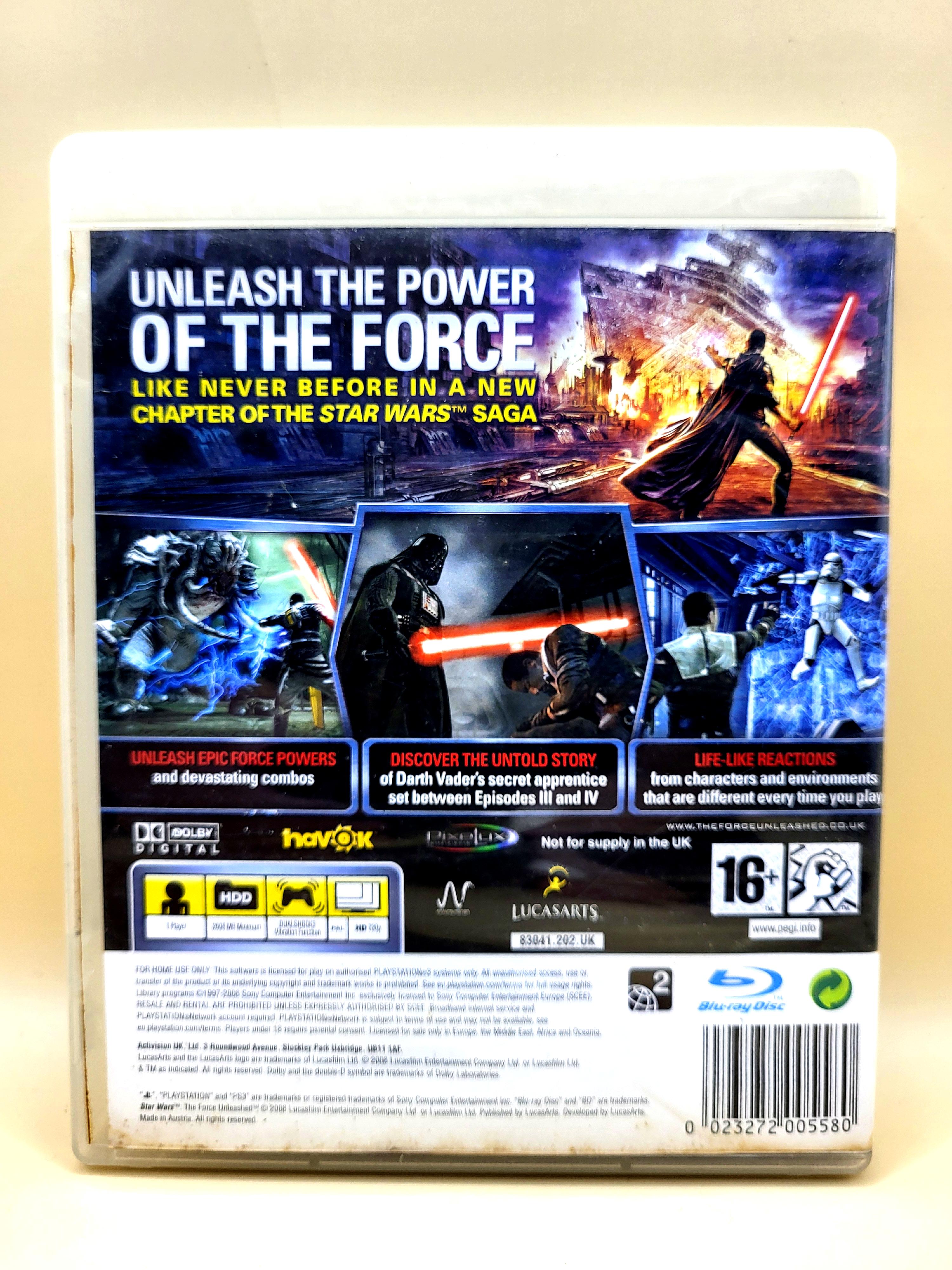 Star Wars: The Force Unleashed - PlayStation 3 - PS3