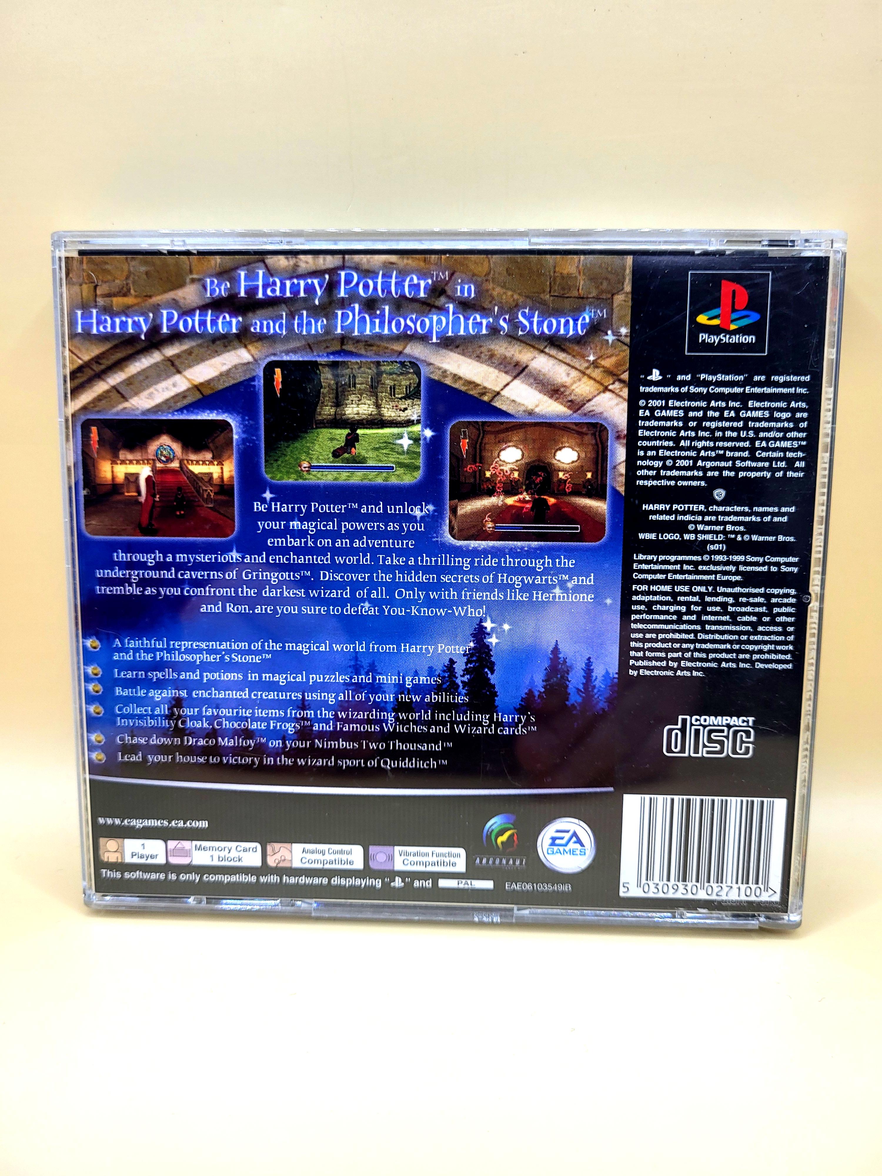 Harry Potter and the Philosopher's Stone - PlayStation 1 - PS1