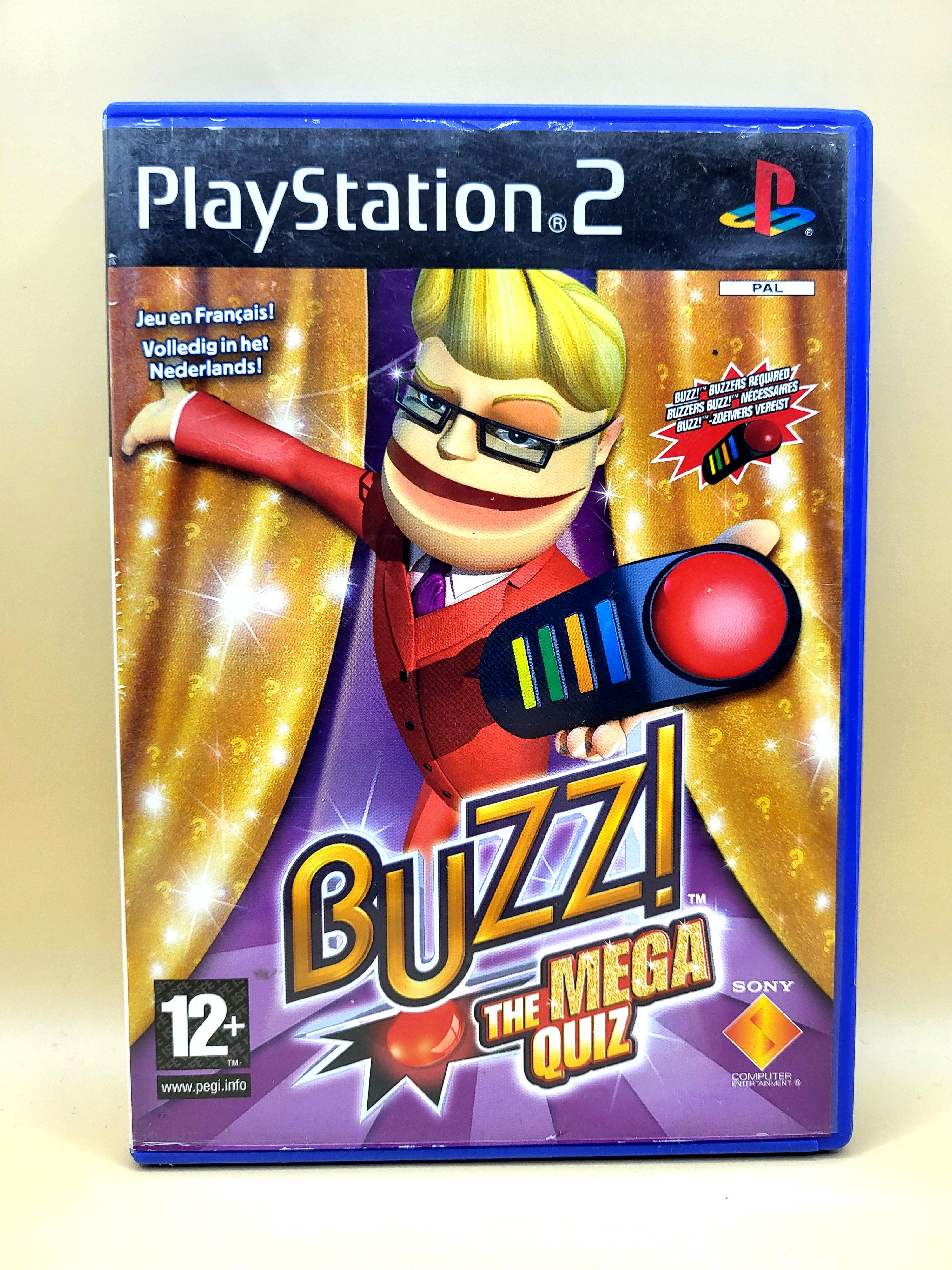 Buzz! The Mega Quiz - PlayStation 2 - PS2