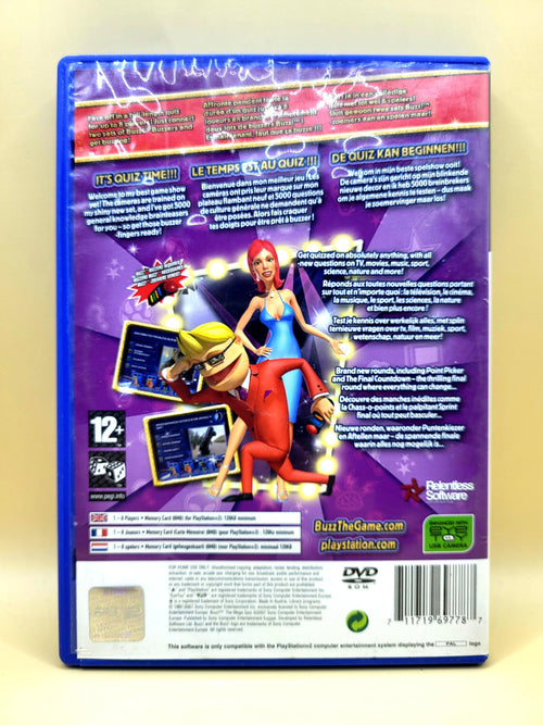 Buzz The Mega Quiz - PlayStation 2 - PS2