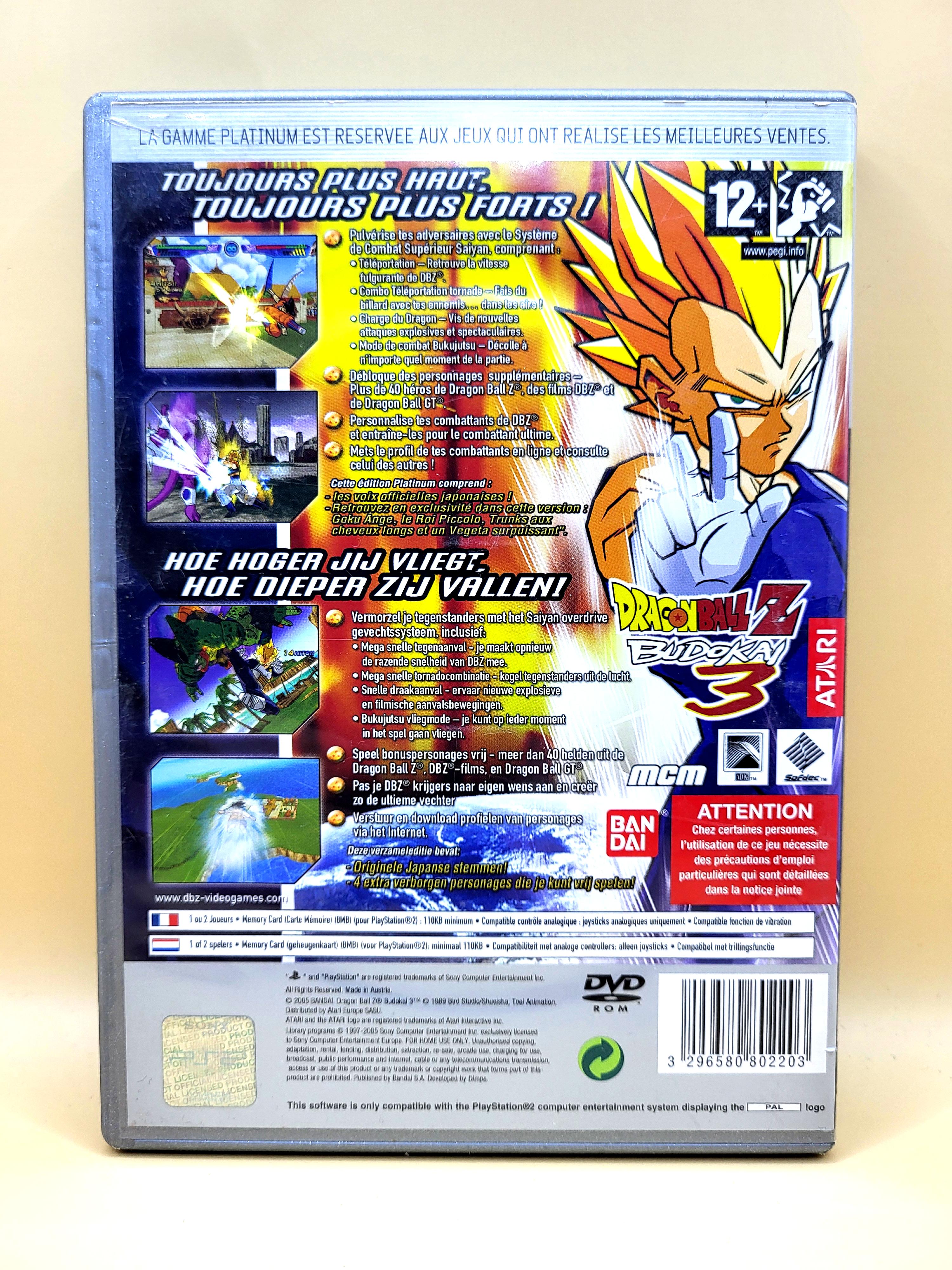 Dragon Ball Z: Budokai 3 (Platinum) - PlayStation 2 - PS2