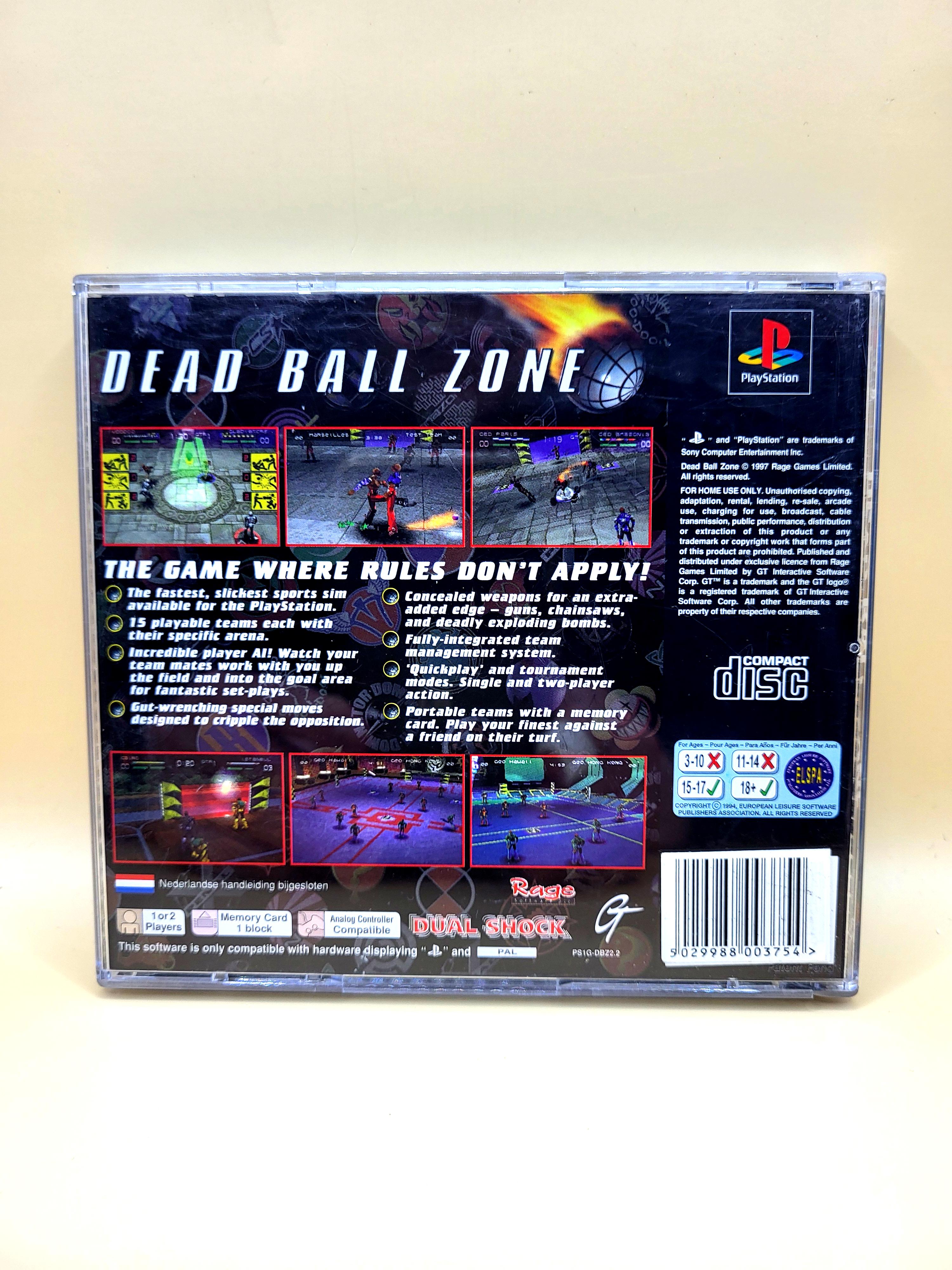 Dead Ball Zone - PlayStation 1 - PS1