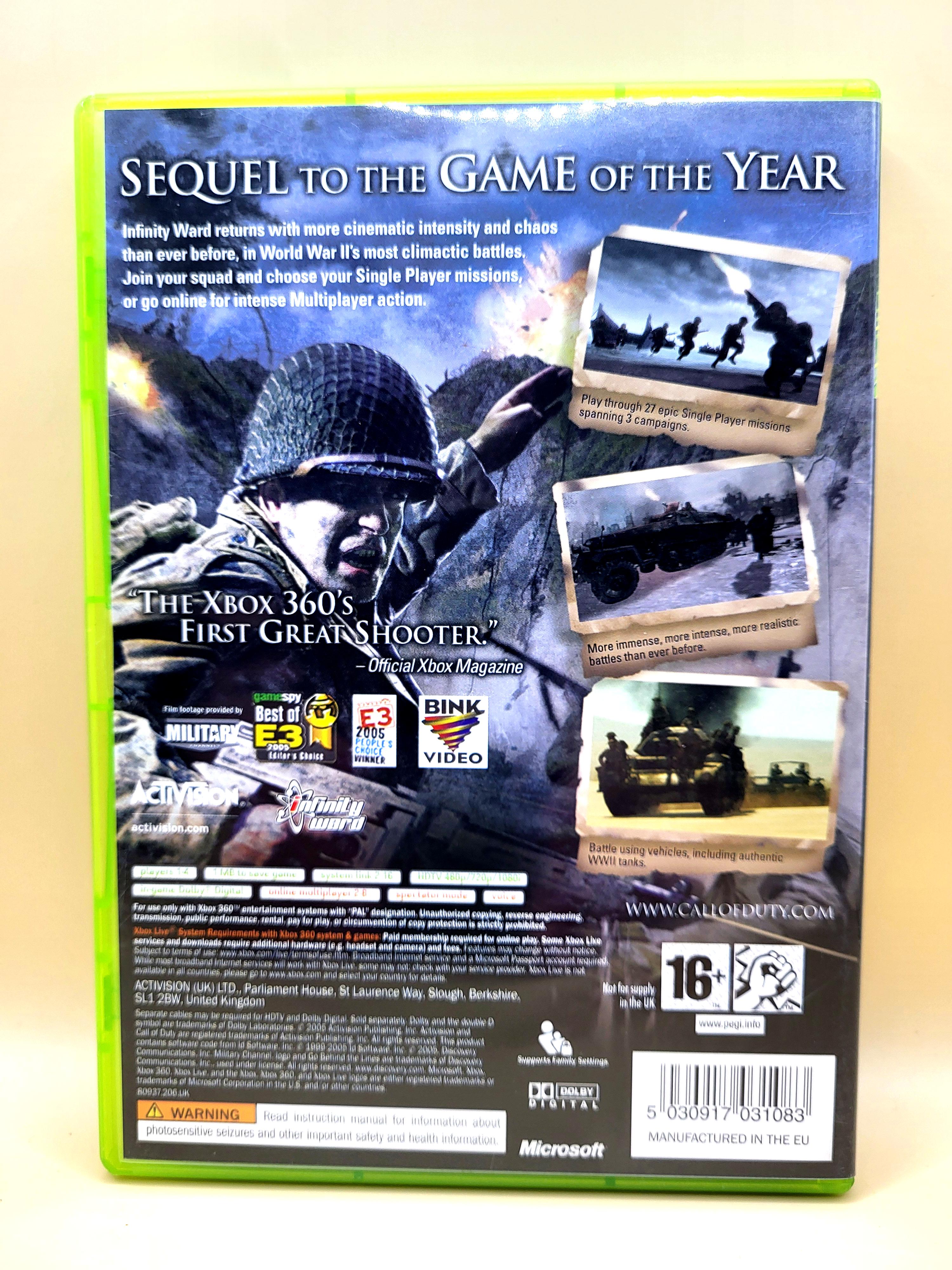 Call of Duty 2 - Xbox 360