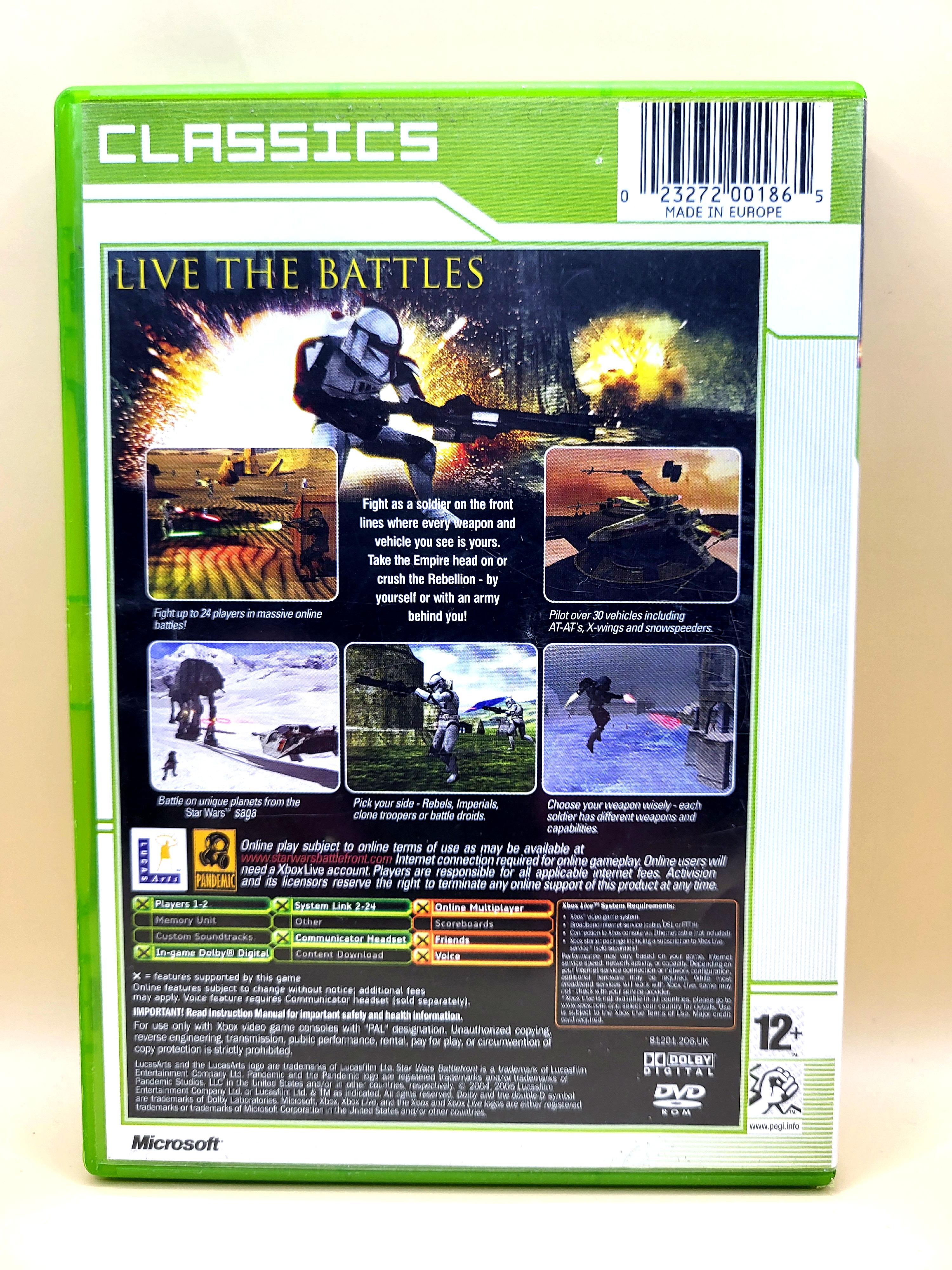 Star Wars Battlefront - Xbox Original