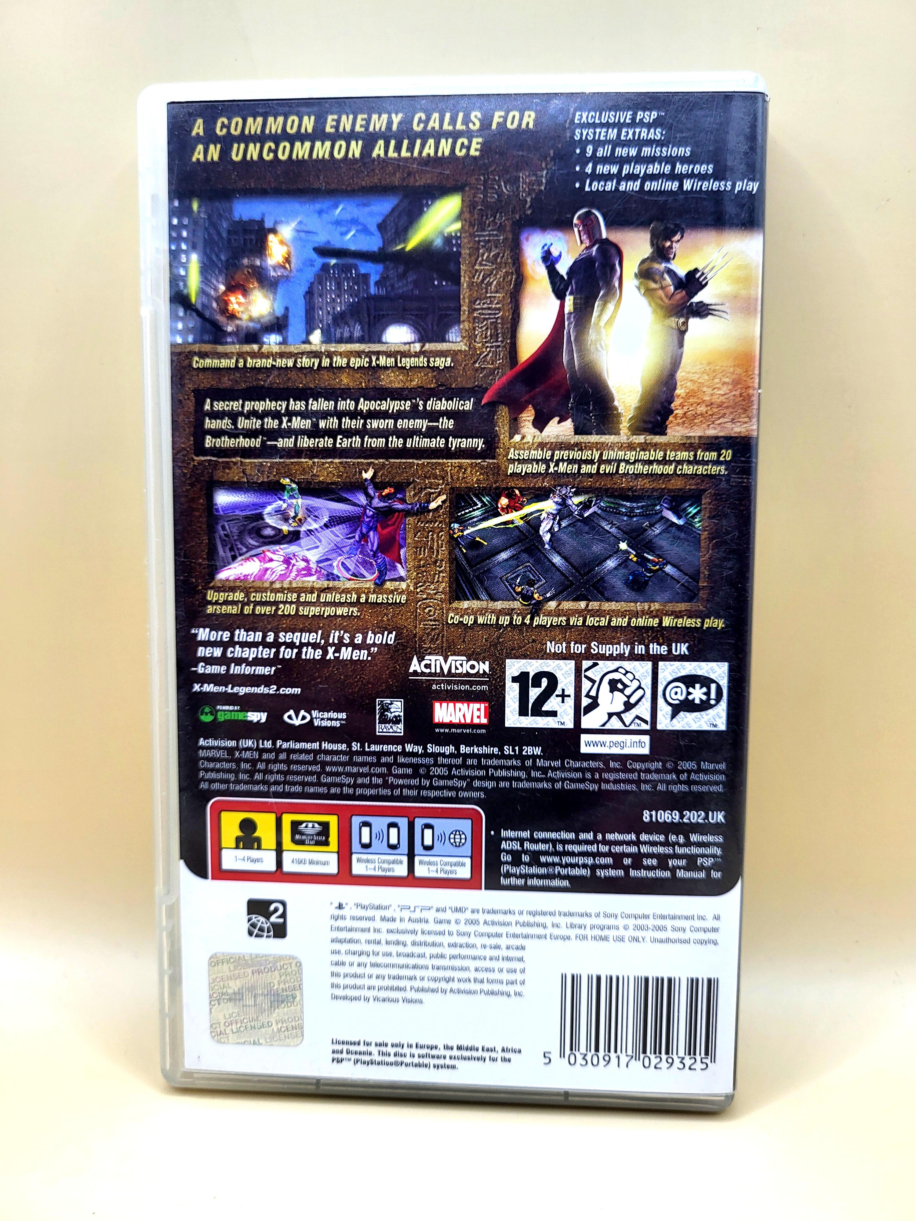 X-Men Legends II 2: Rise of the Apocalypse - PlayStation Portable - PSP