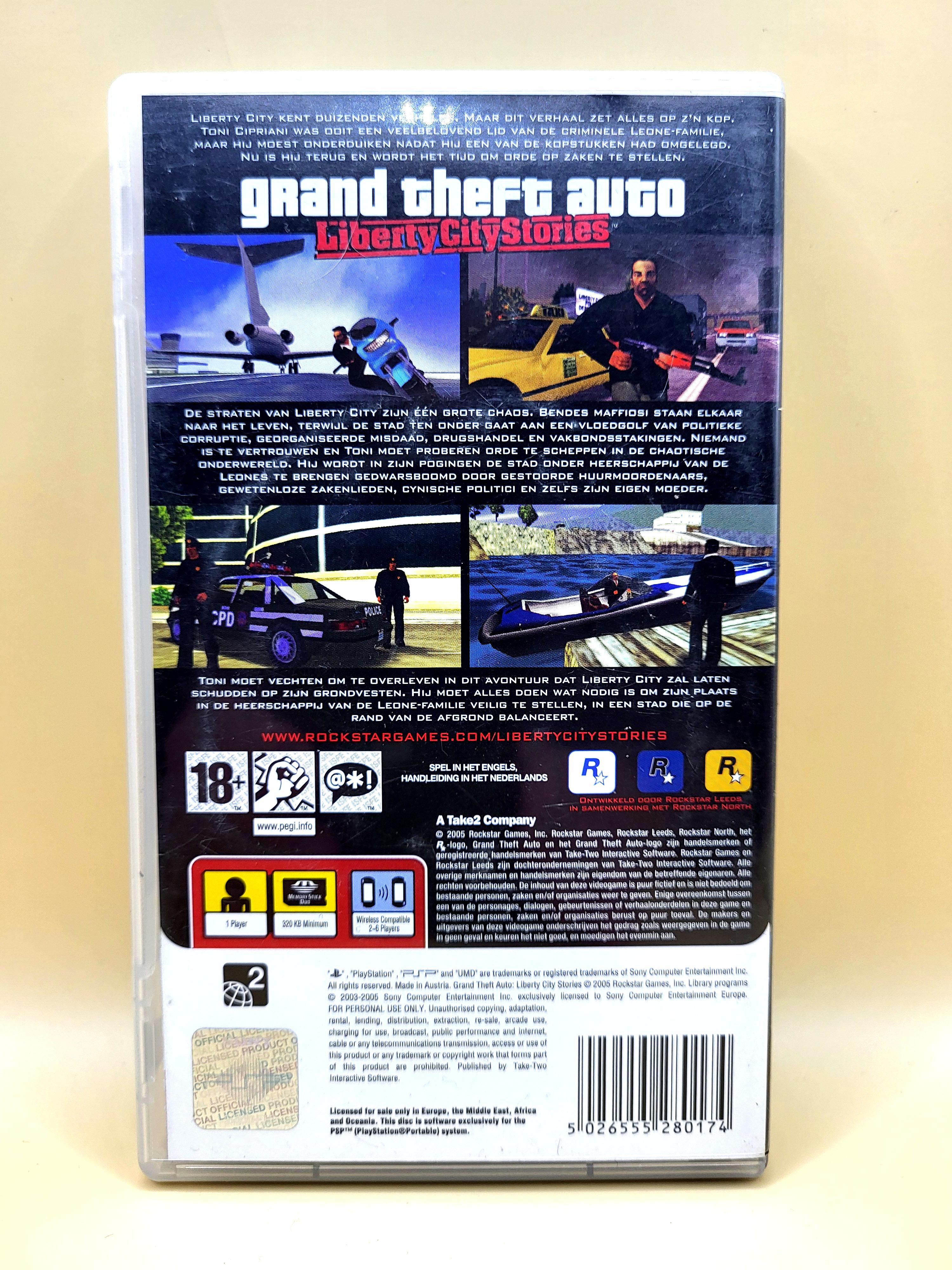 Grand Theft Auto: Liberty City Stories - PlayStation Portable - PSP