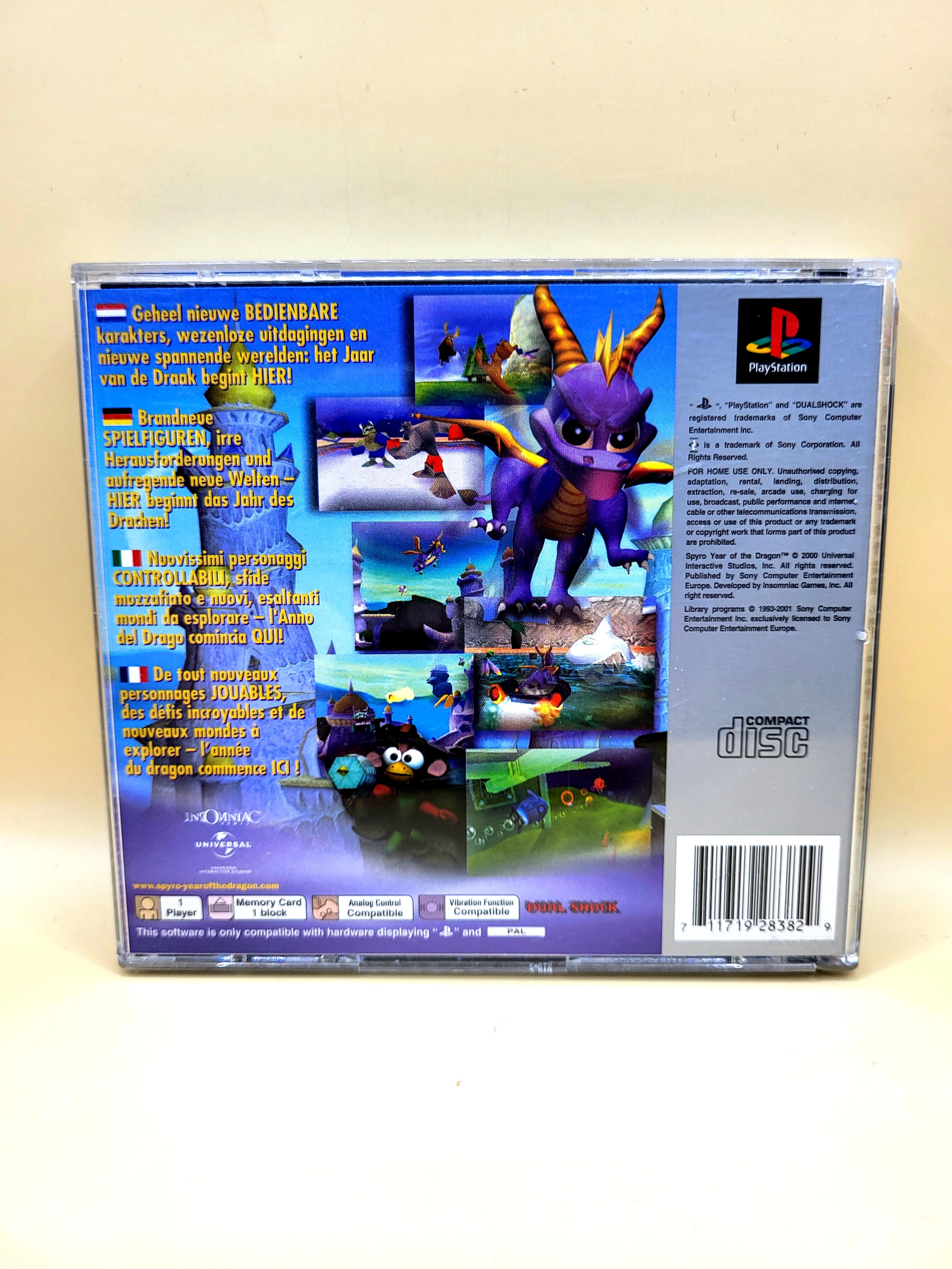 Spyro: Year of the Dragon (Platinum) - PlayStation 1 - PS1