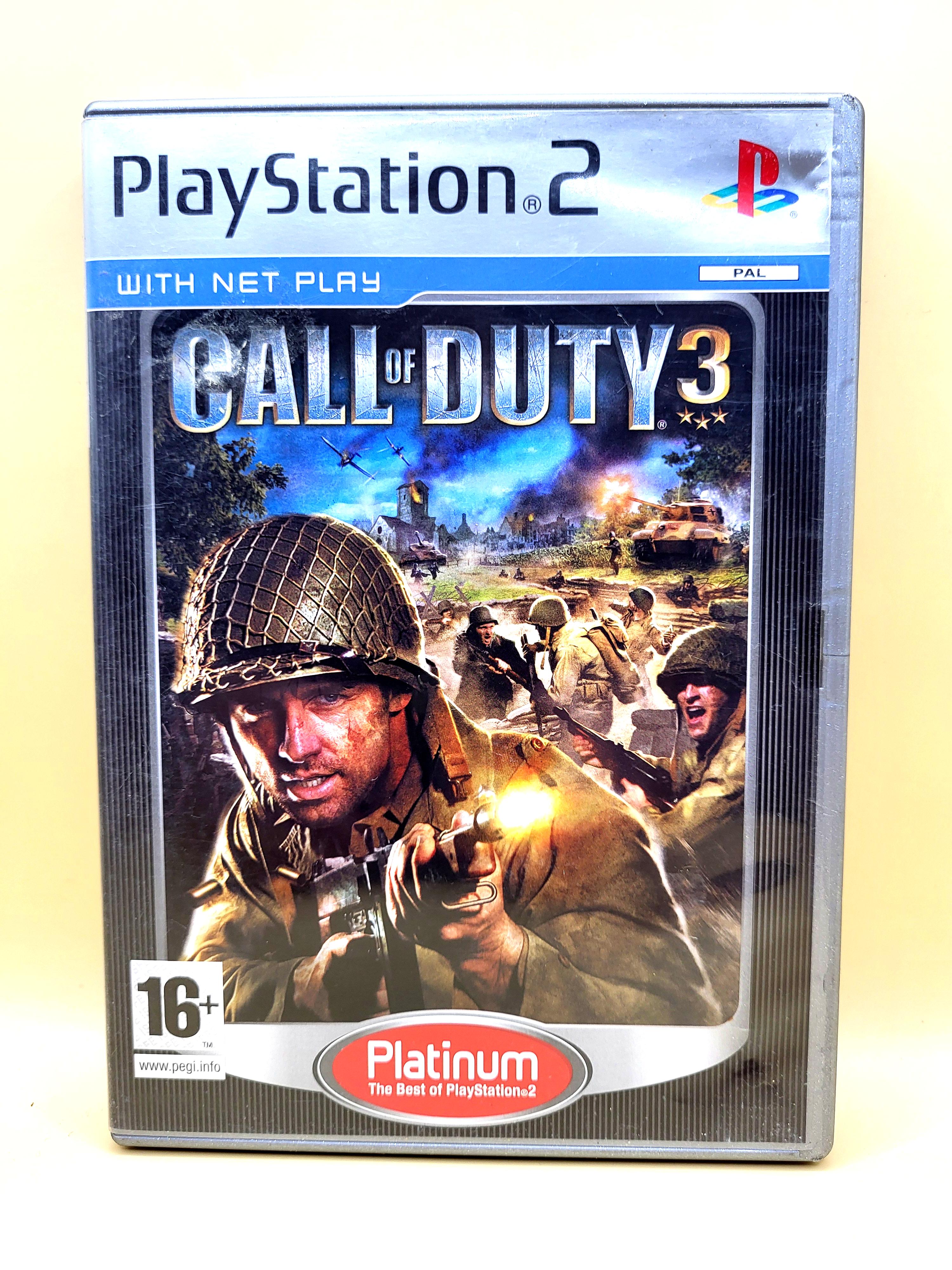 Call of Duty 3 (Platinum) - PlayStation 2 - PS2