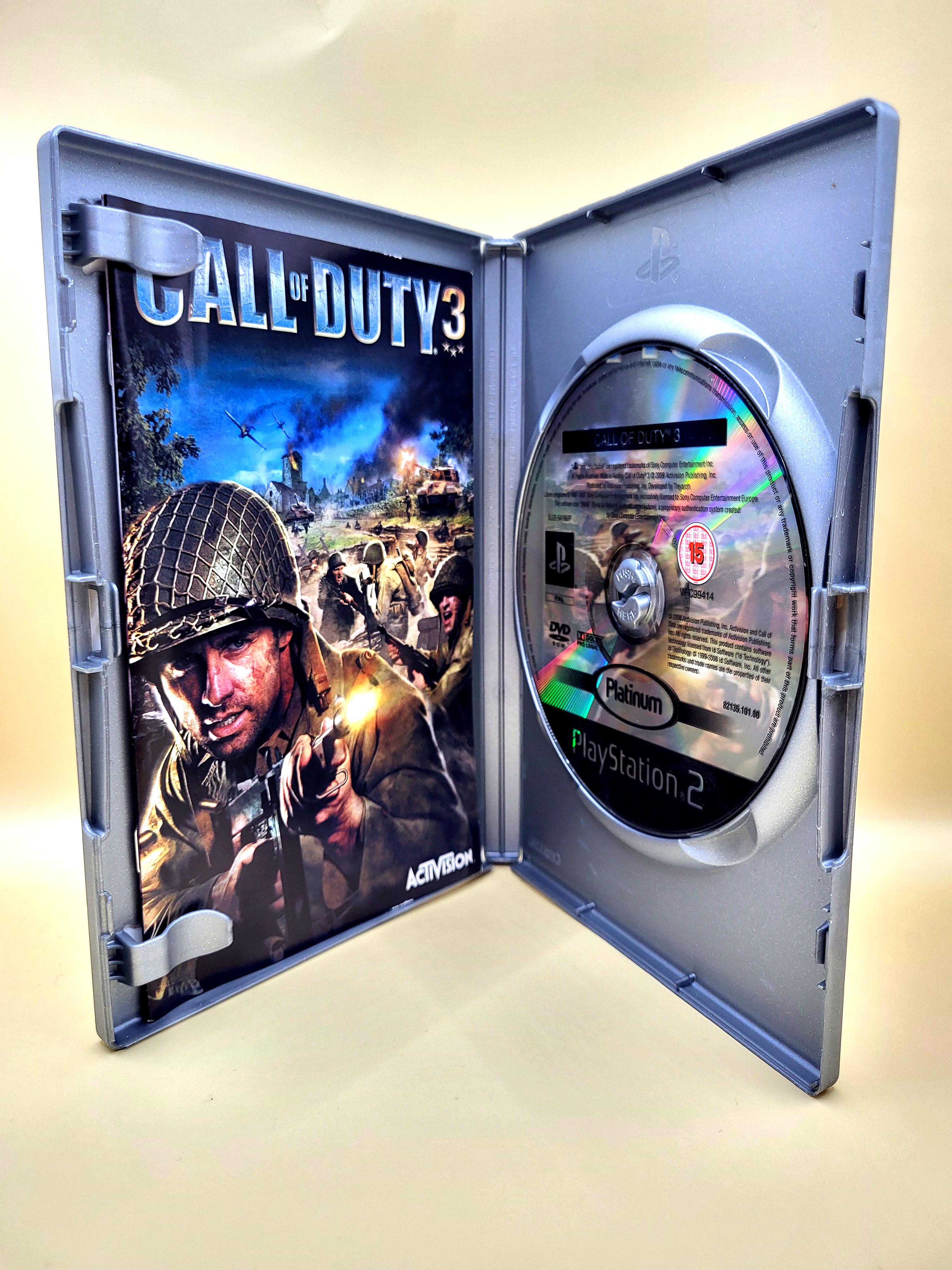 Call of Duty 3 (Platinum) - PlayStation 2 - PS2