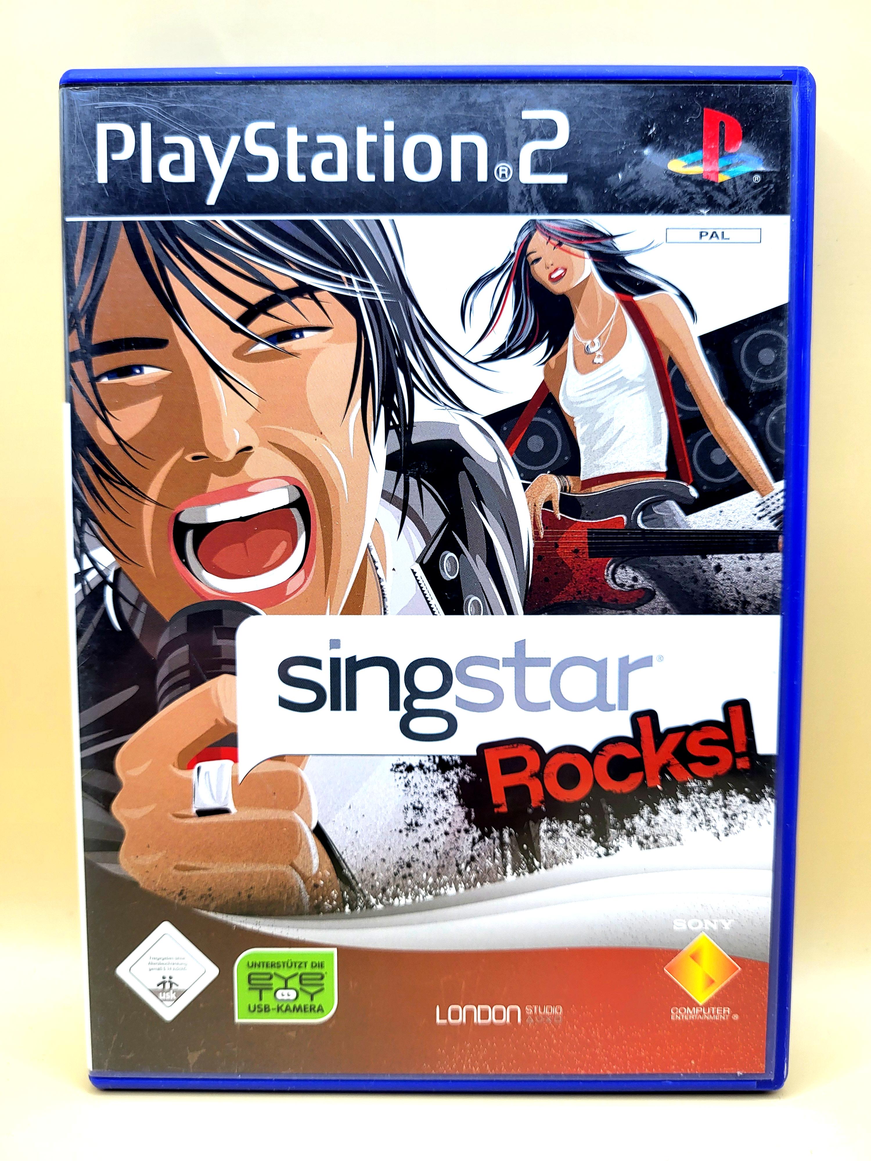Singstar Rocks - PlayStation 2 - PS2