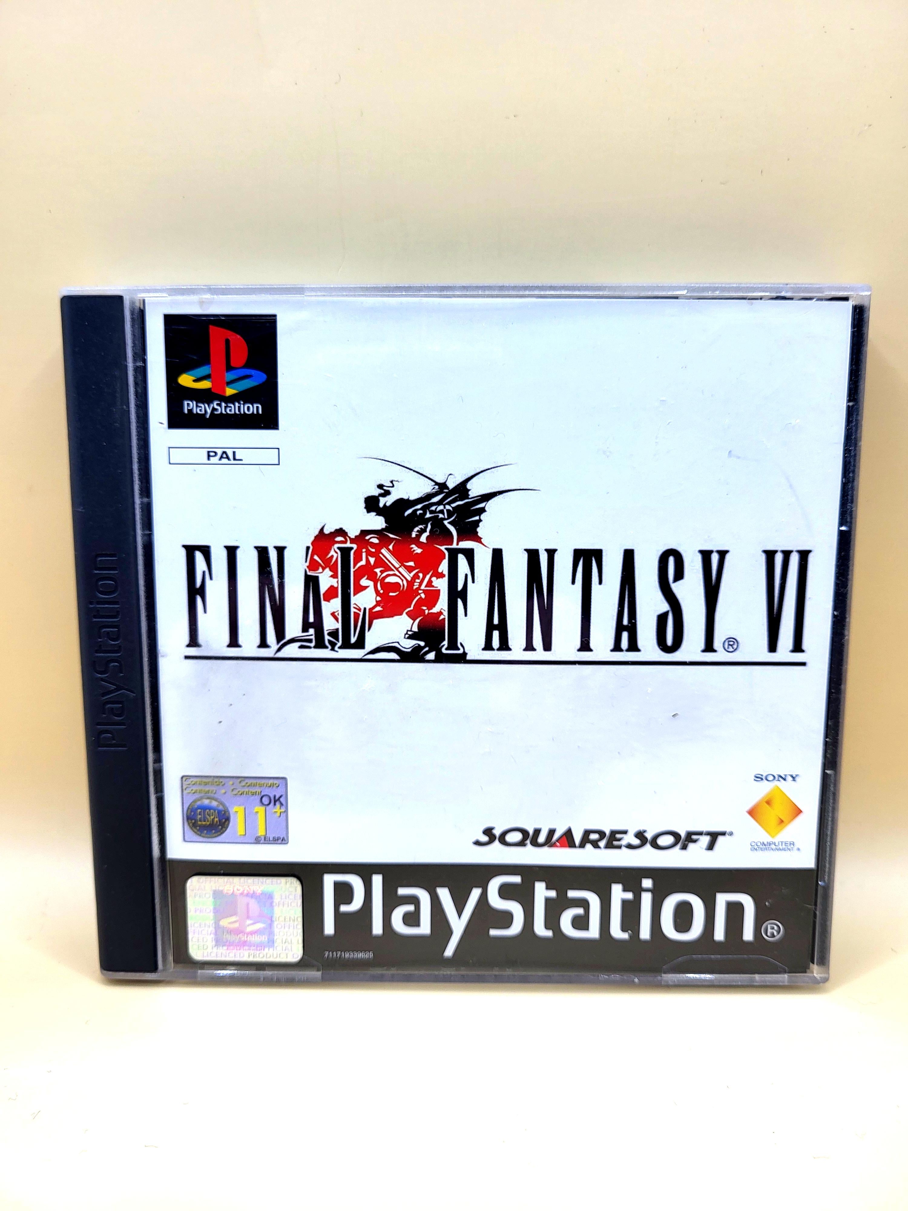 Final Fantasy VI & Demo FF X - PlayStation 1 - PS1