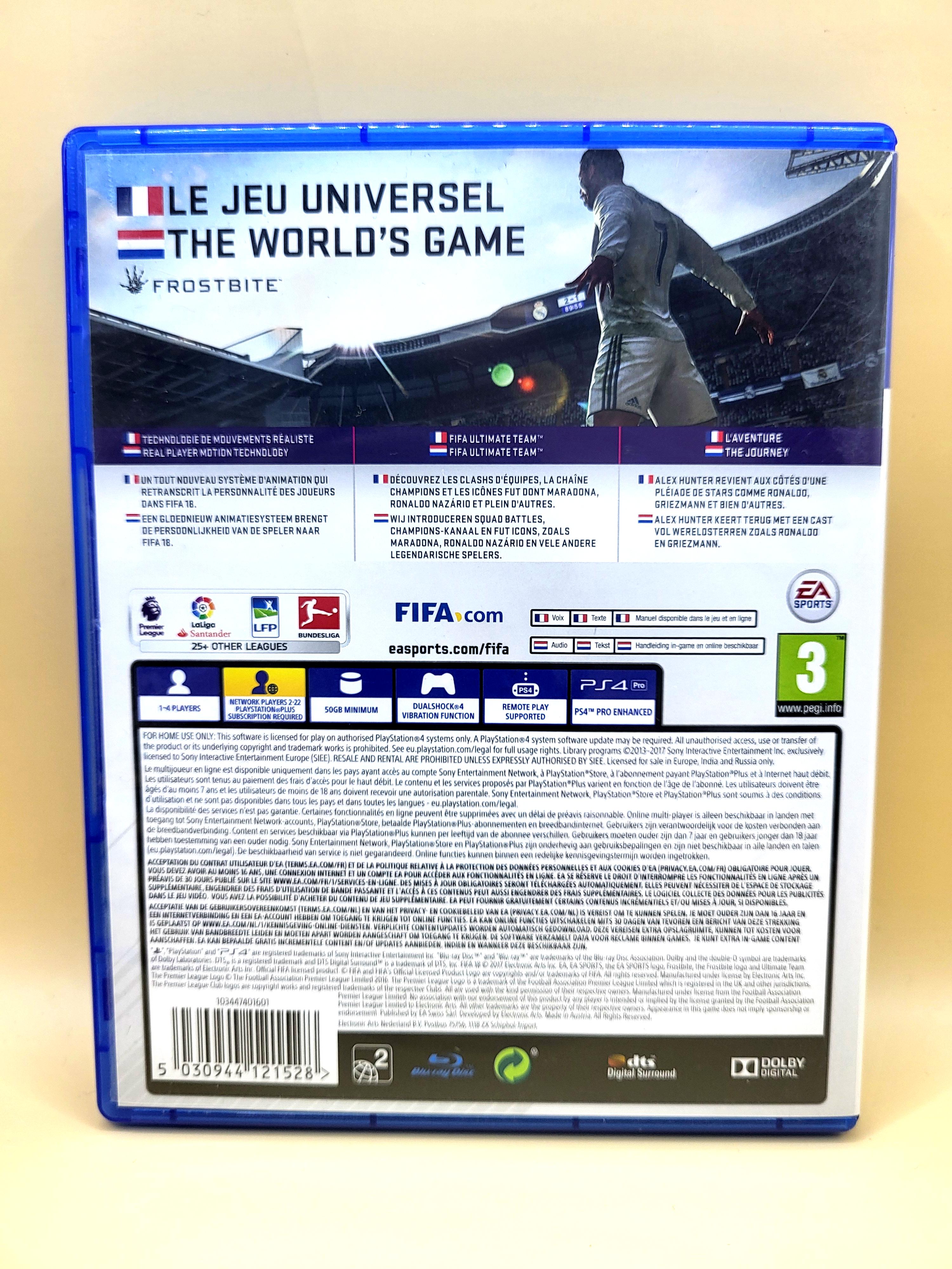 Fifa 18 - PlayStation 4 - PS4