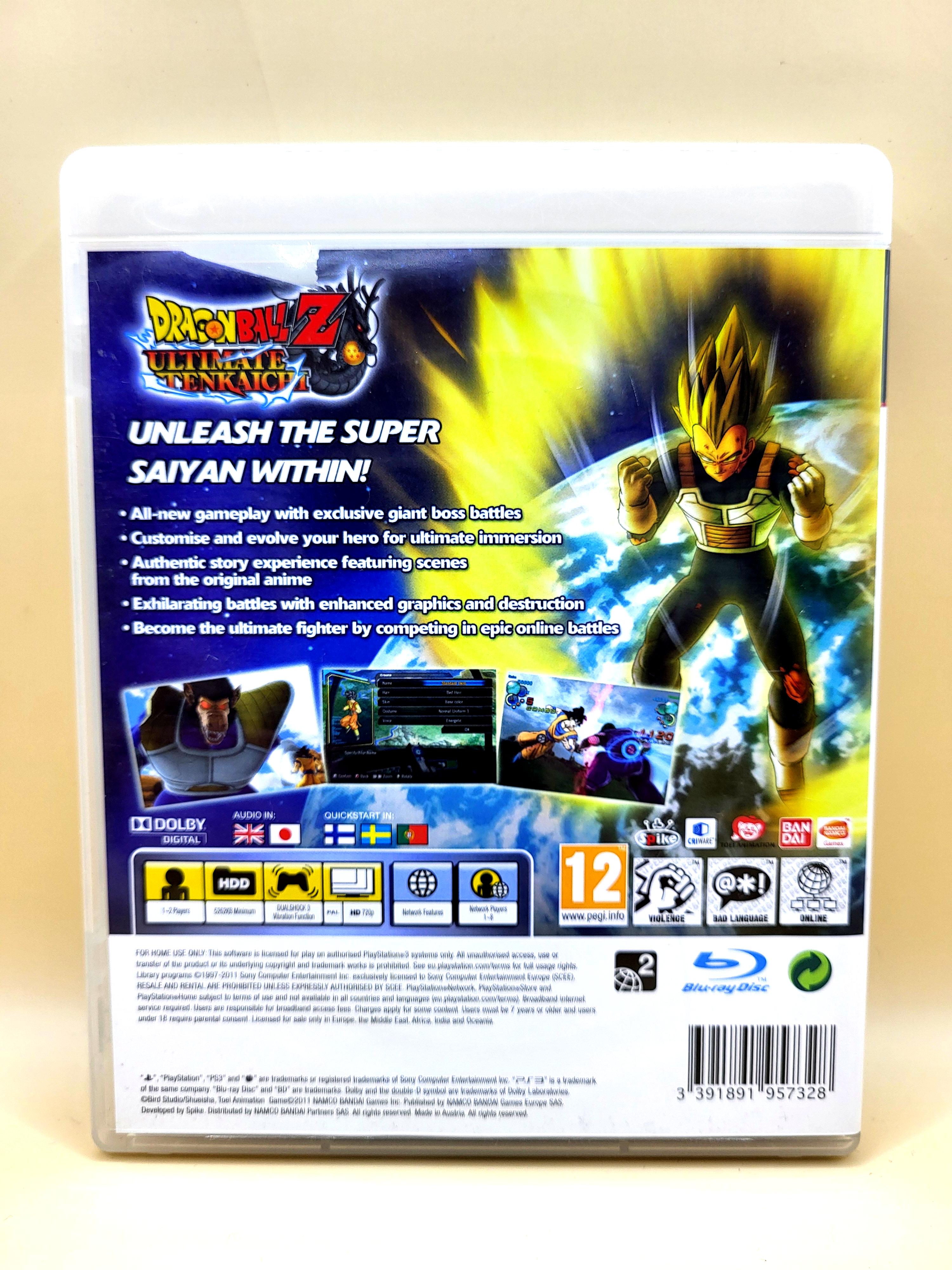 Dragon Ball Z: Ultimate Tenkaichi - PlayStation 3 - PS3