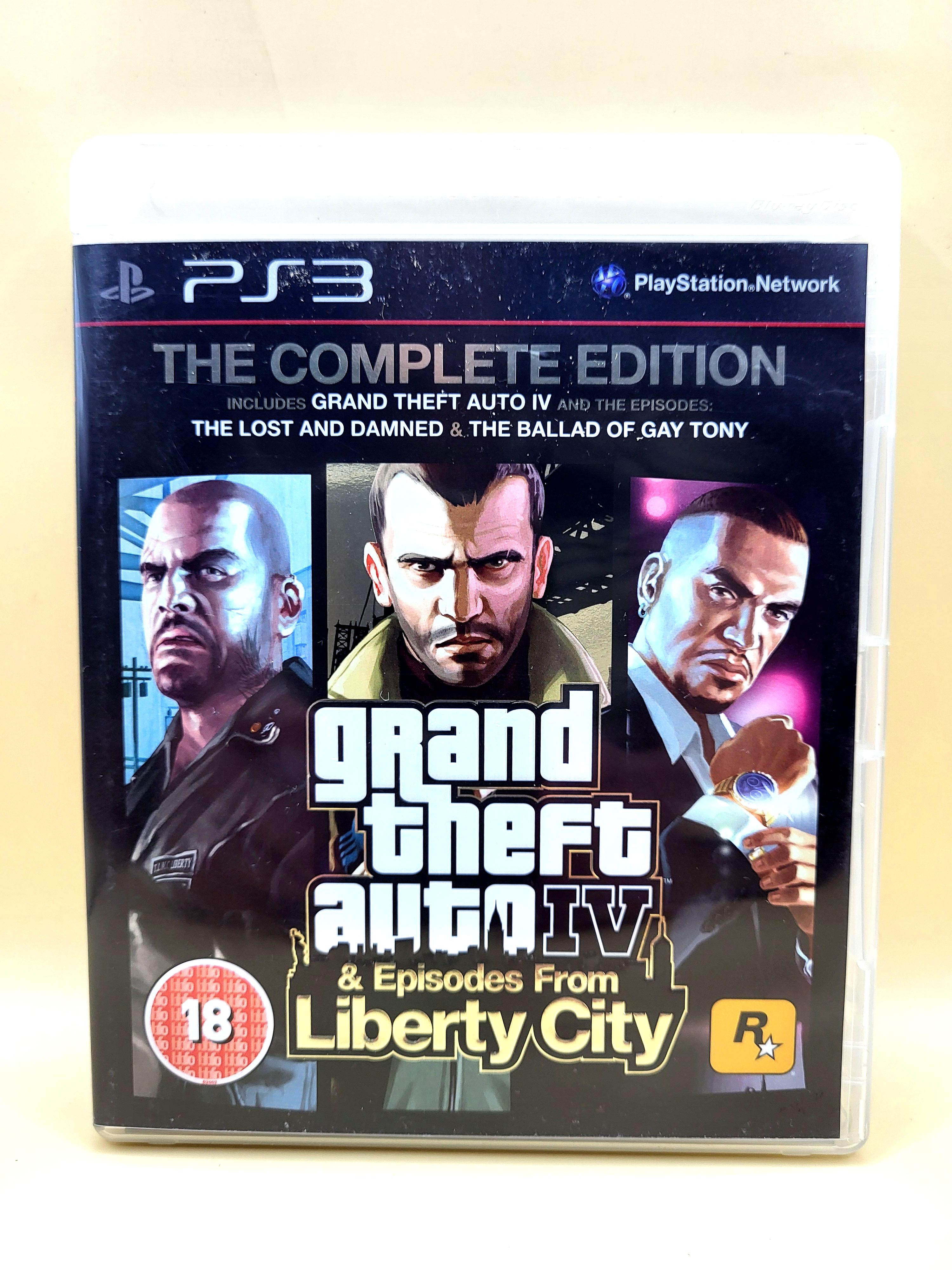 Grand Theft Auto IV & Episodes From Liberty City - The Complete Edition - PlayStation 3 - PS3