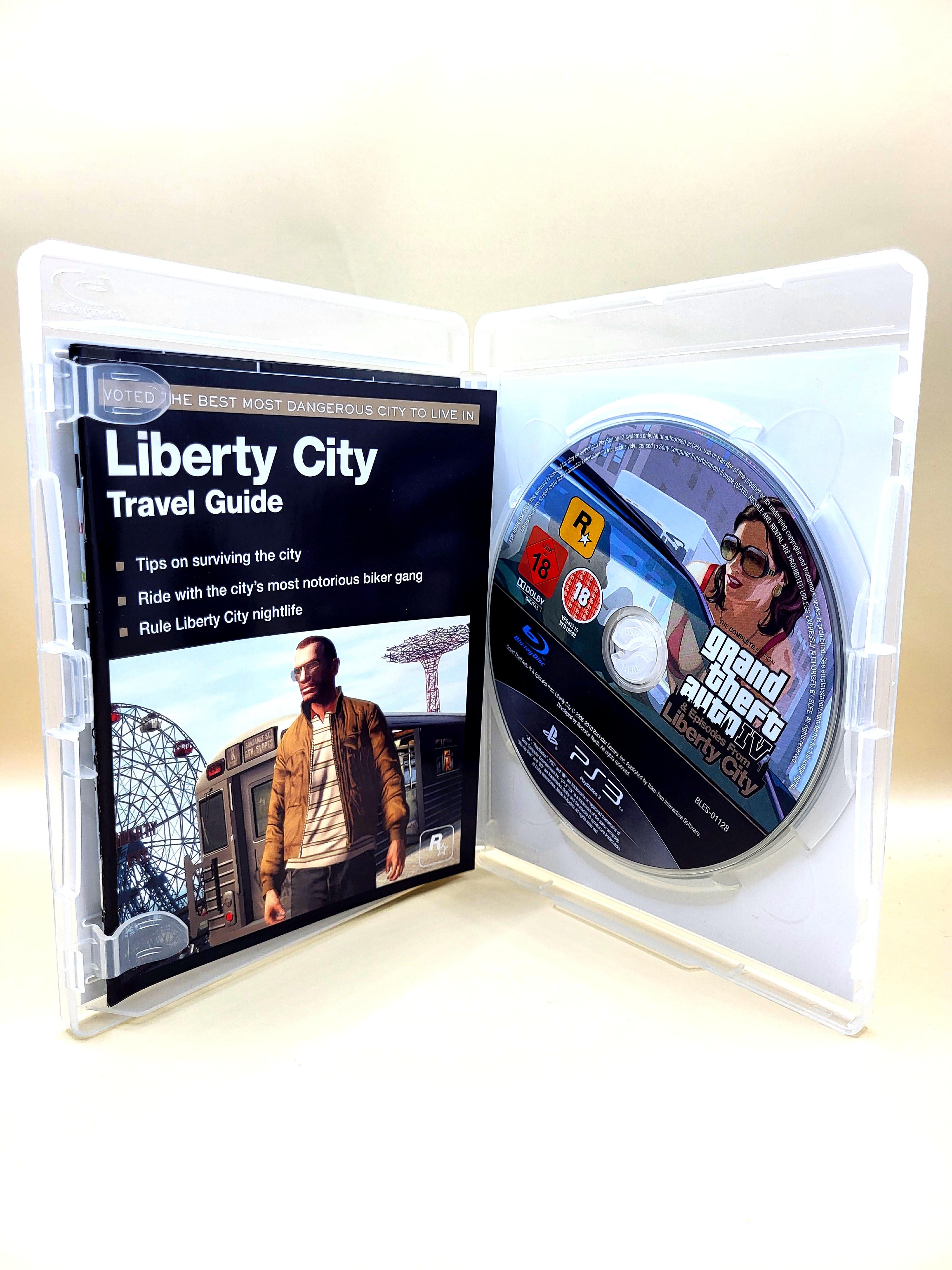 Grand Theft Auto IV & Episodes From Liberty City - The Complete Edition - PlayStation 3 - PS3