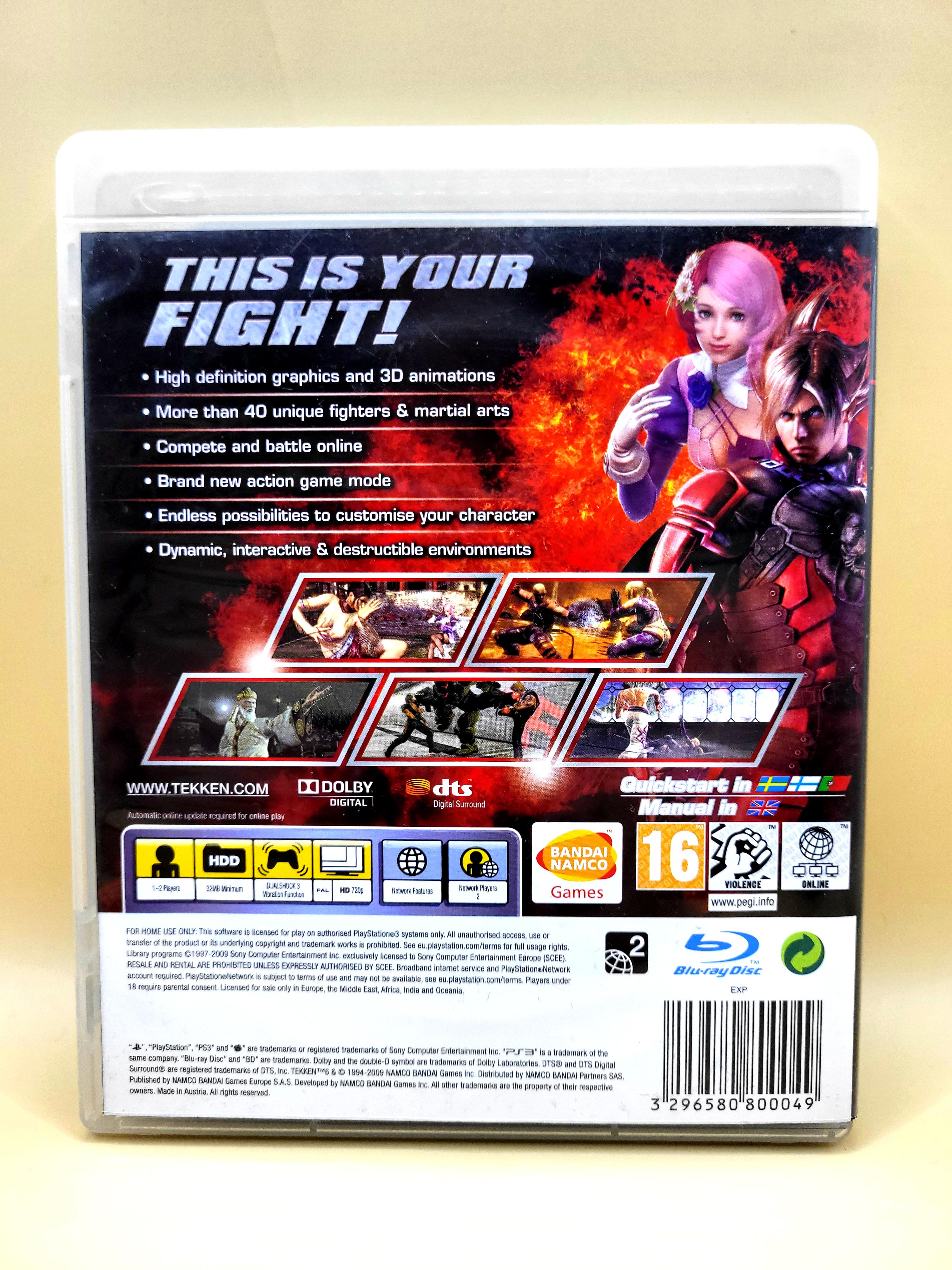 Tekken 6 - PlayStation 3 - PS3