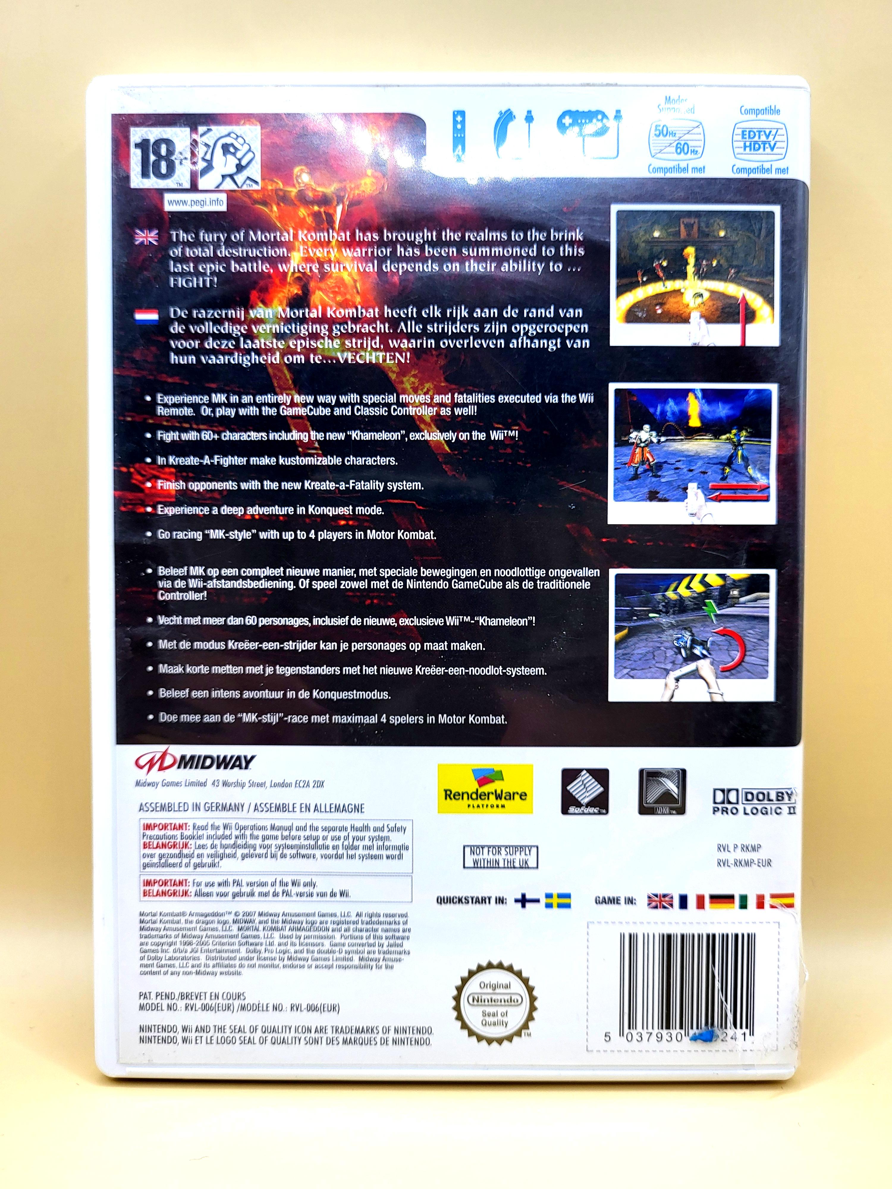 Mortal Kombat Armageddon - Nintendo Wii