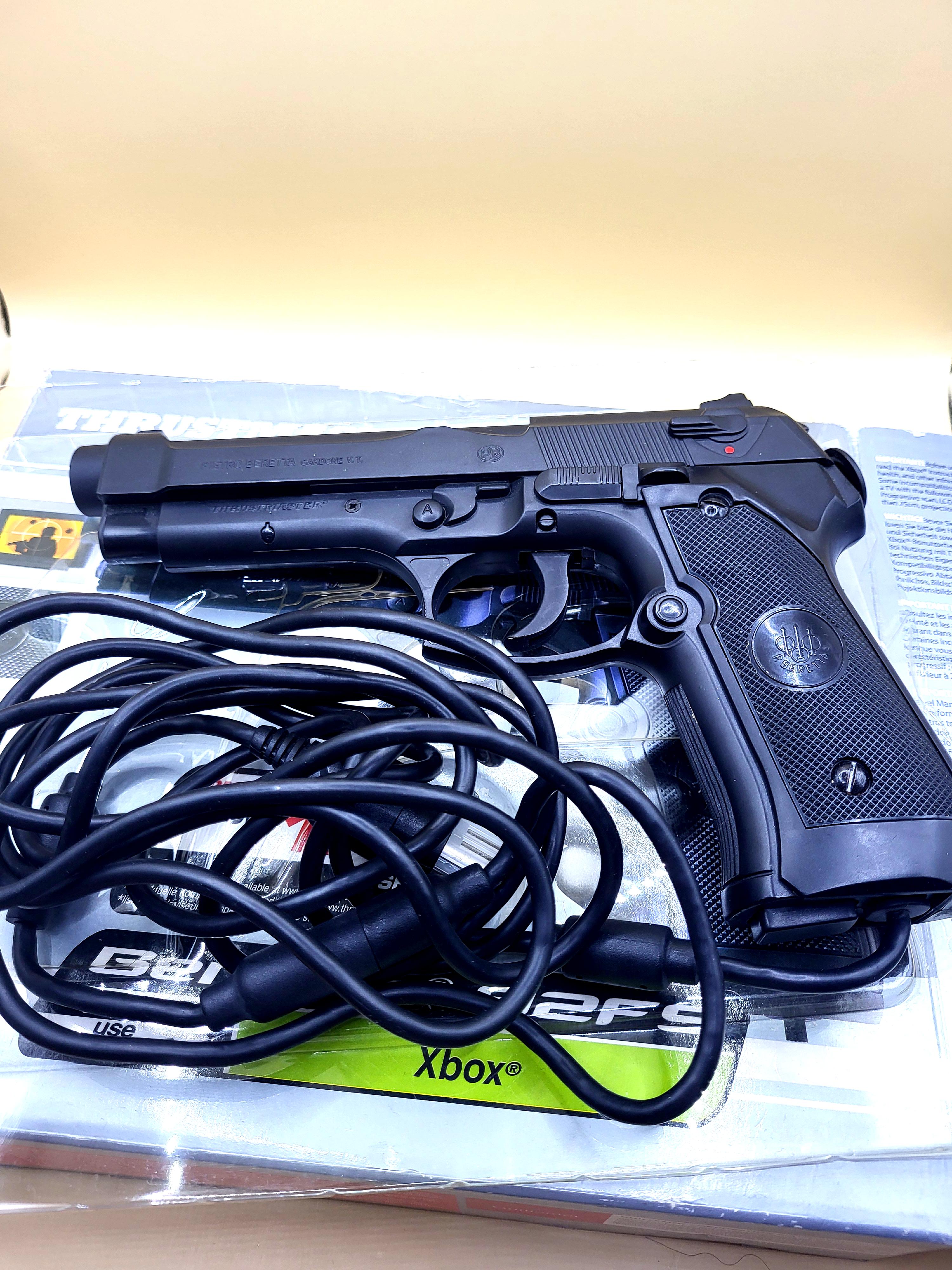 Thrustmaster Beretta Light Gun Xbox in Doos